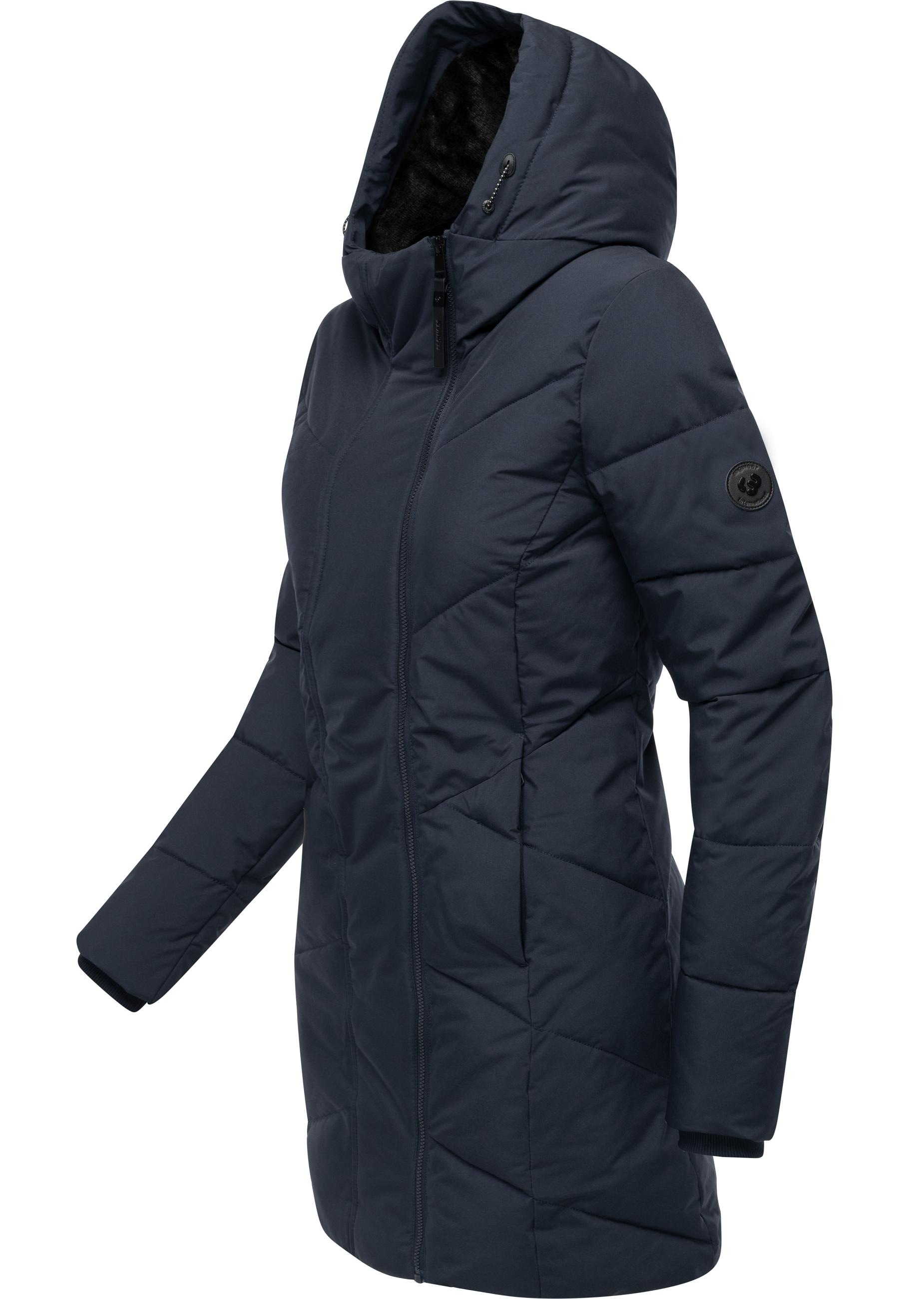 Ragwear Steppmantel »Pevilla YOUMODO«, Wasserdichter Damen Winter gesteppter Kurzmantel