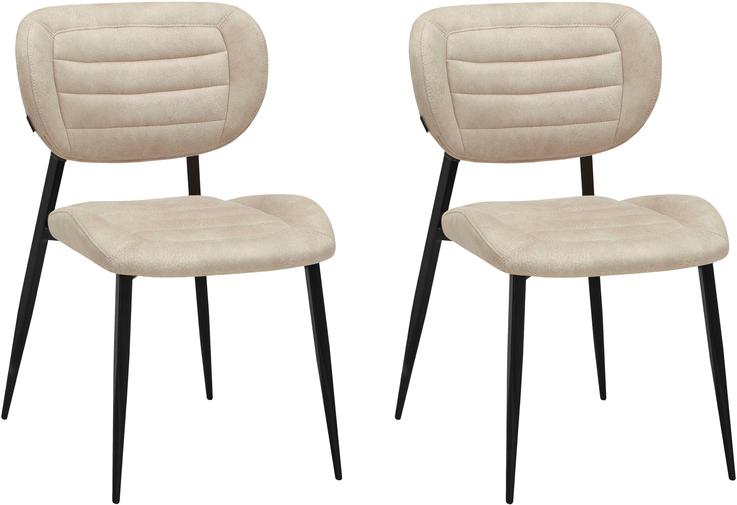 OMG Design Esszimmerstuhl "Rikki", (Set), 2 St., Stoff, bequemer Polsterstu günstig online kaufen