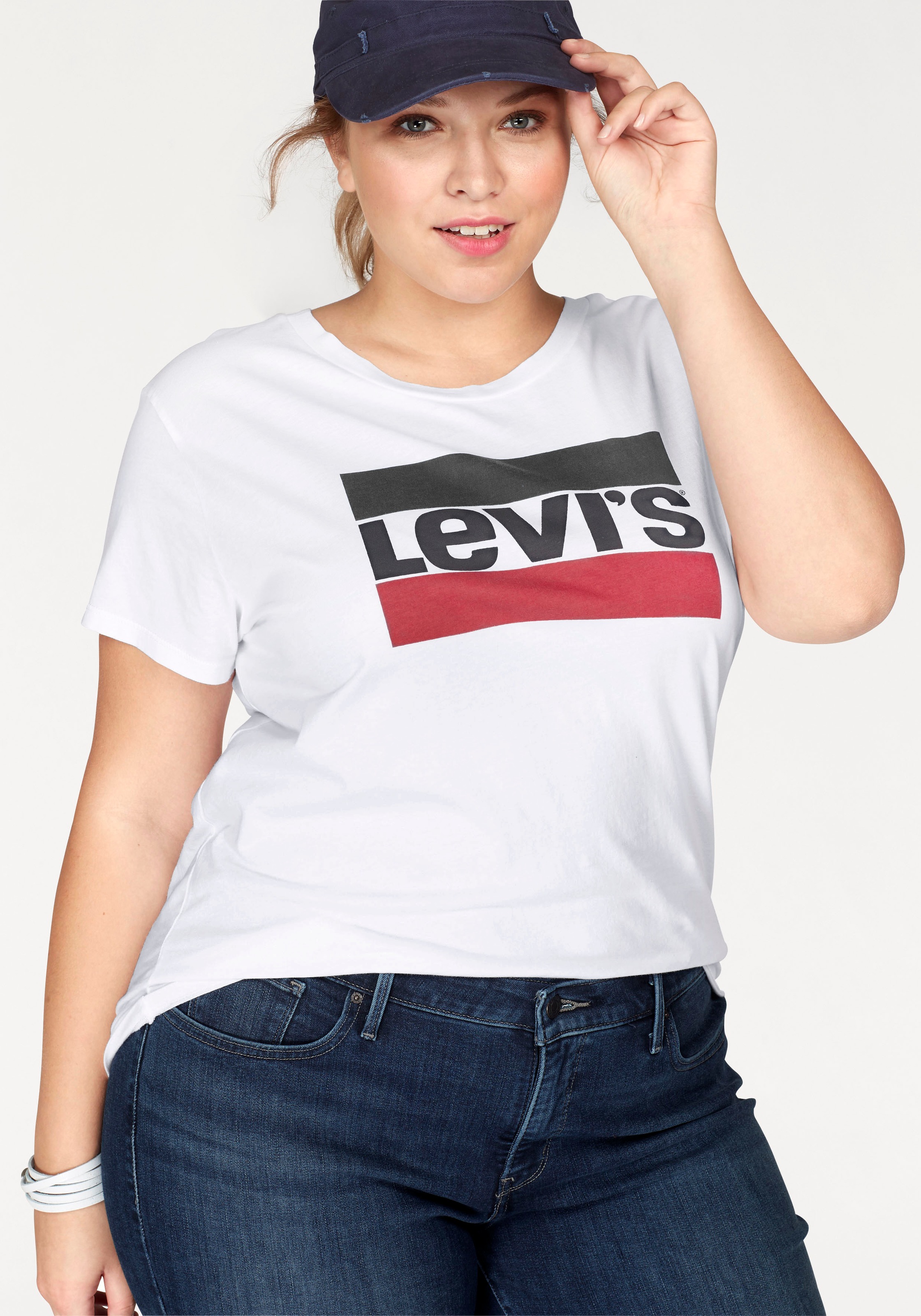 Levi's® Plus T-Shirt »LSE_  PL PERFECT TEE« mit Logo Print