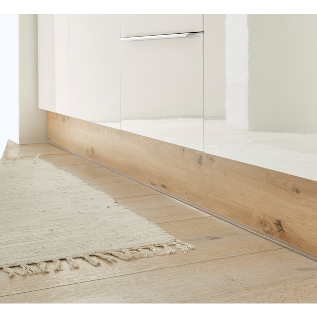 RESPEKTA Winkelküche »Safado aus der Serie Marleen«, Breite 220 cm, mit Soft -Close | BAUR