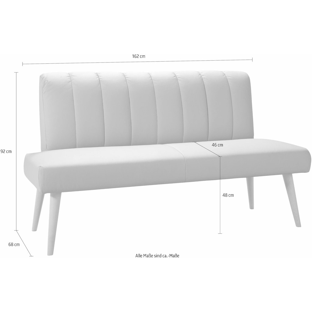 exxpo - sofa fashion Sitzbank »Costa«, Frei im Raum stellbar