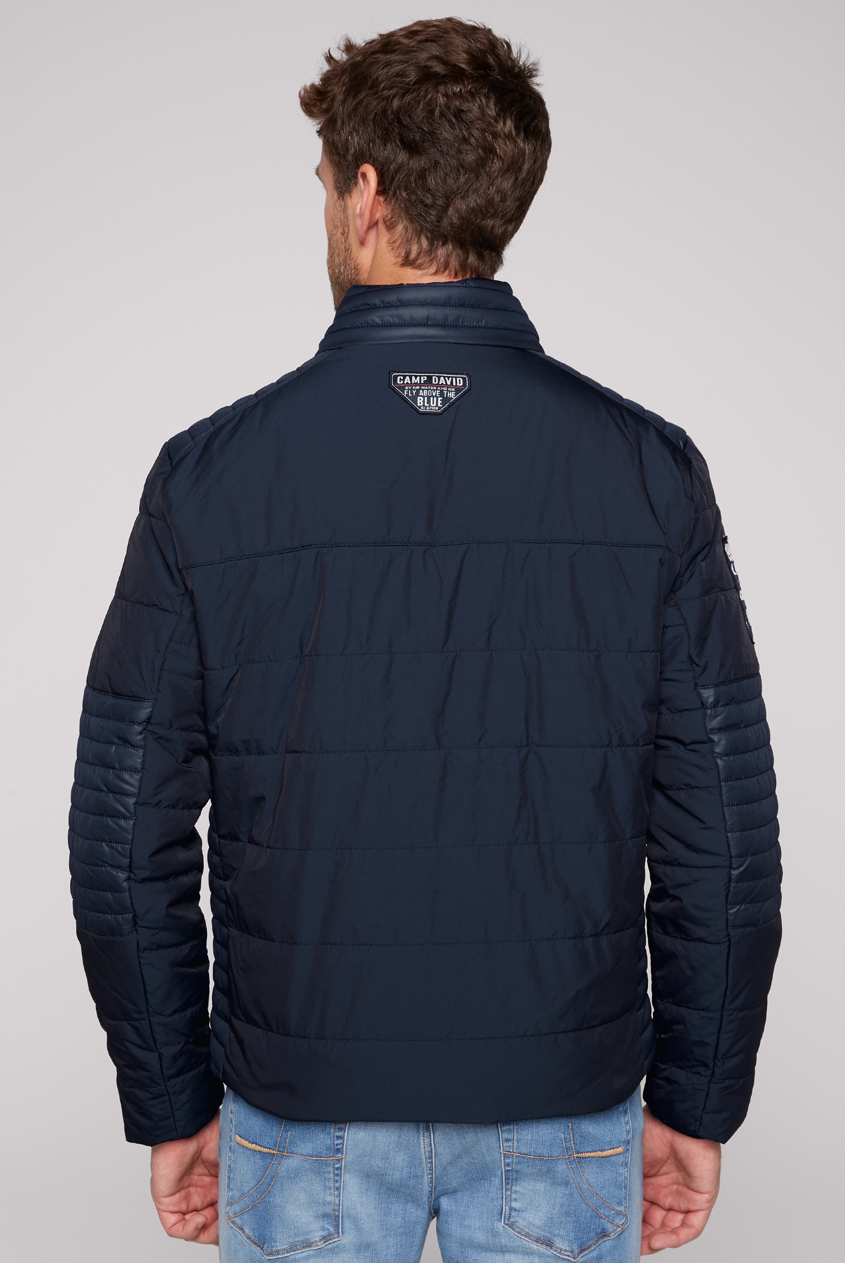 CAMP DAVID Winterjacke, ohne Kapuze, mit Windbreaker-Bündchen