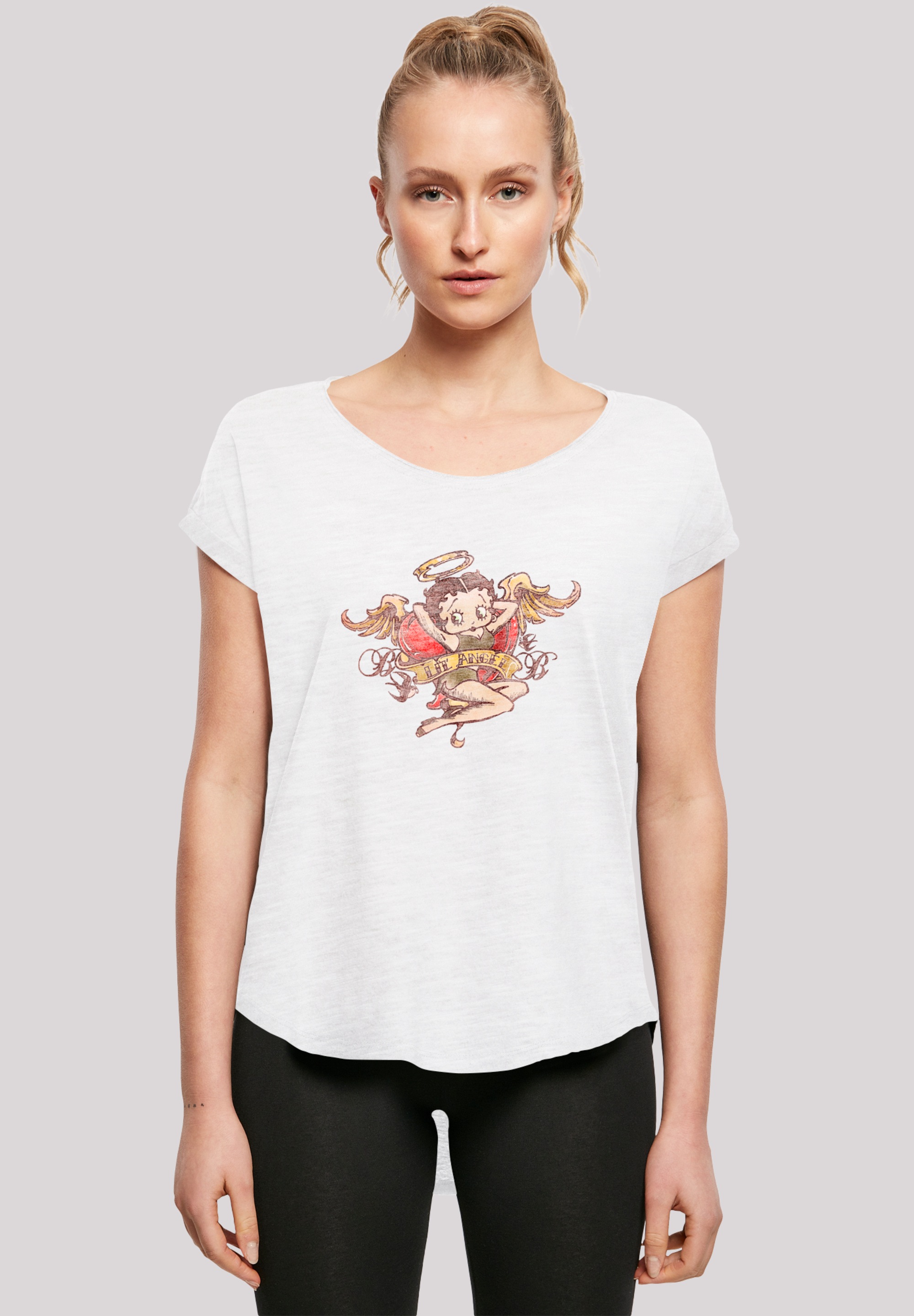 F4NT4STIC T-Shirt "Betty Boop Lil Angel Tattoo" Premium Qualität günstig online kaufen