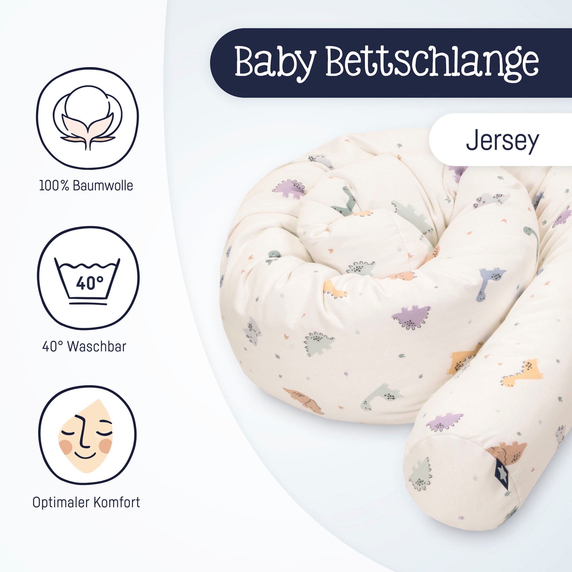 Julius Zöllner Nestchenschlange »Jersey, Dinos«, Made in Germany