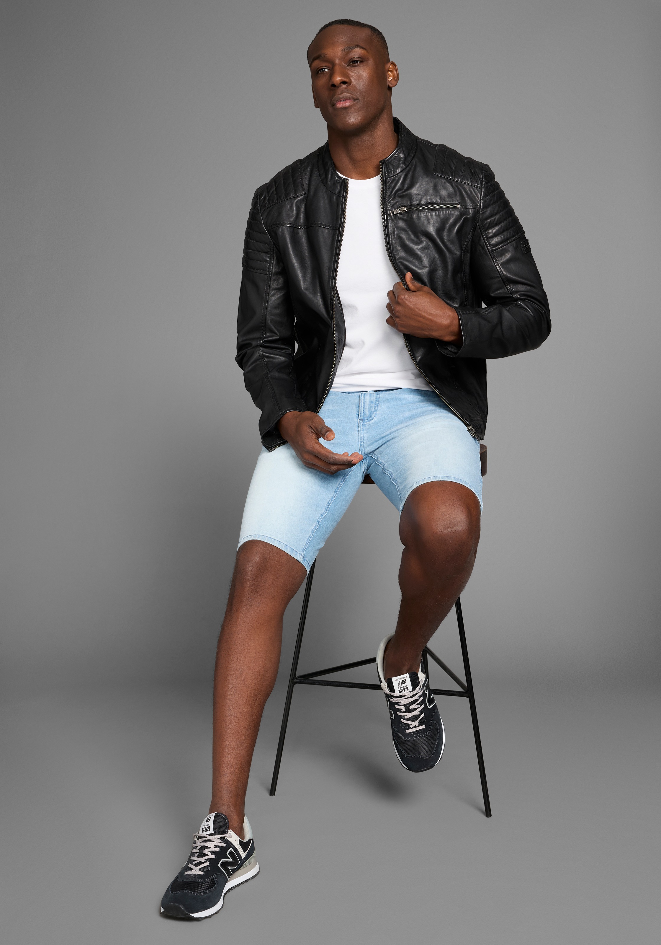 Bruno Banani Jeansshorts »Hutch-Shorts«, niedrige Leibhöhe