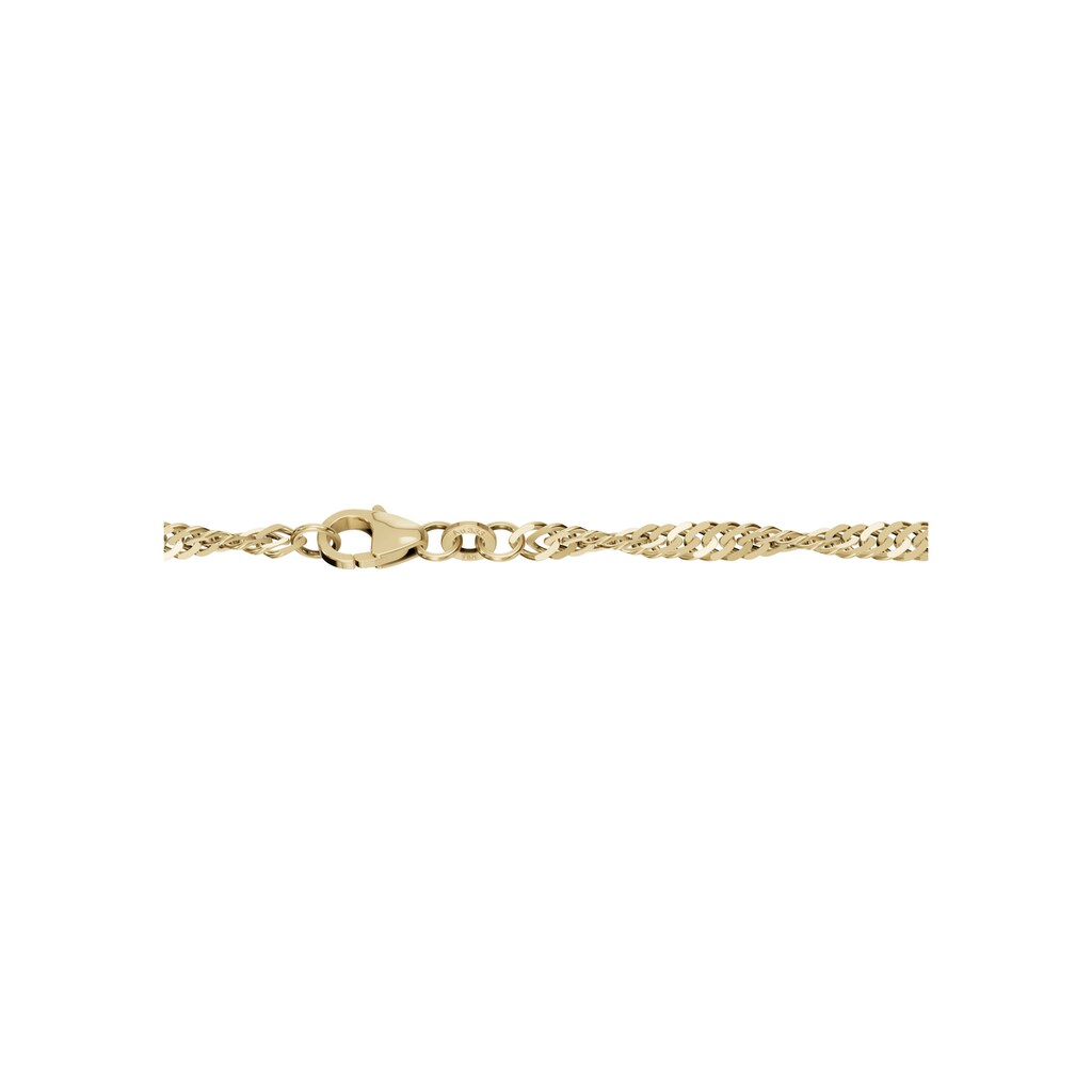 Firetti Collier »Schmuck Geschenk Gold 585 Halsschmuck Halskette Goldkette Singapur«