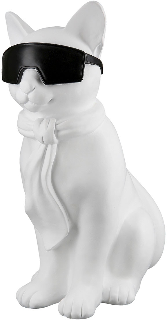 Casablanca by Gilde Tierfigur | BAUR »Katze mit Brille Cat« Hero