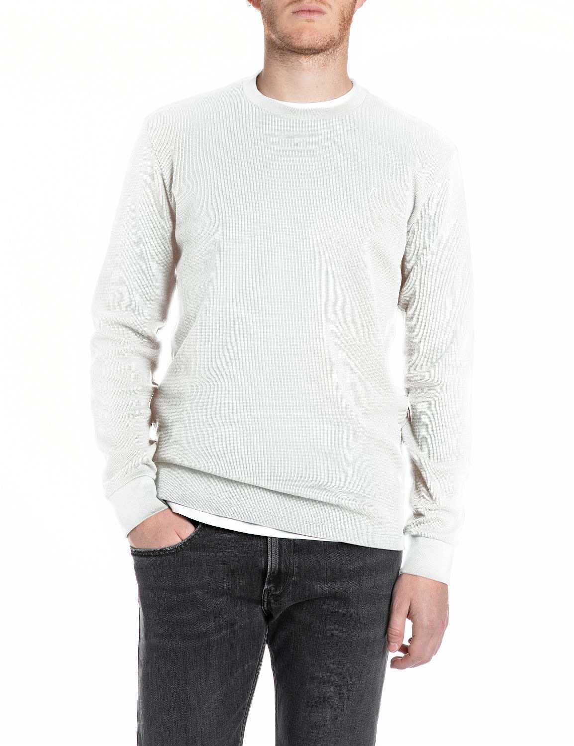 Replay Longsleeve, Regular Fit, Rundhalsform günstig online kaufen