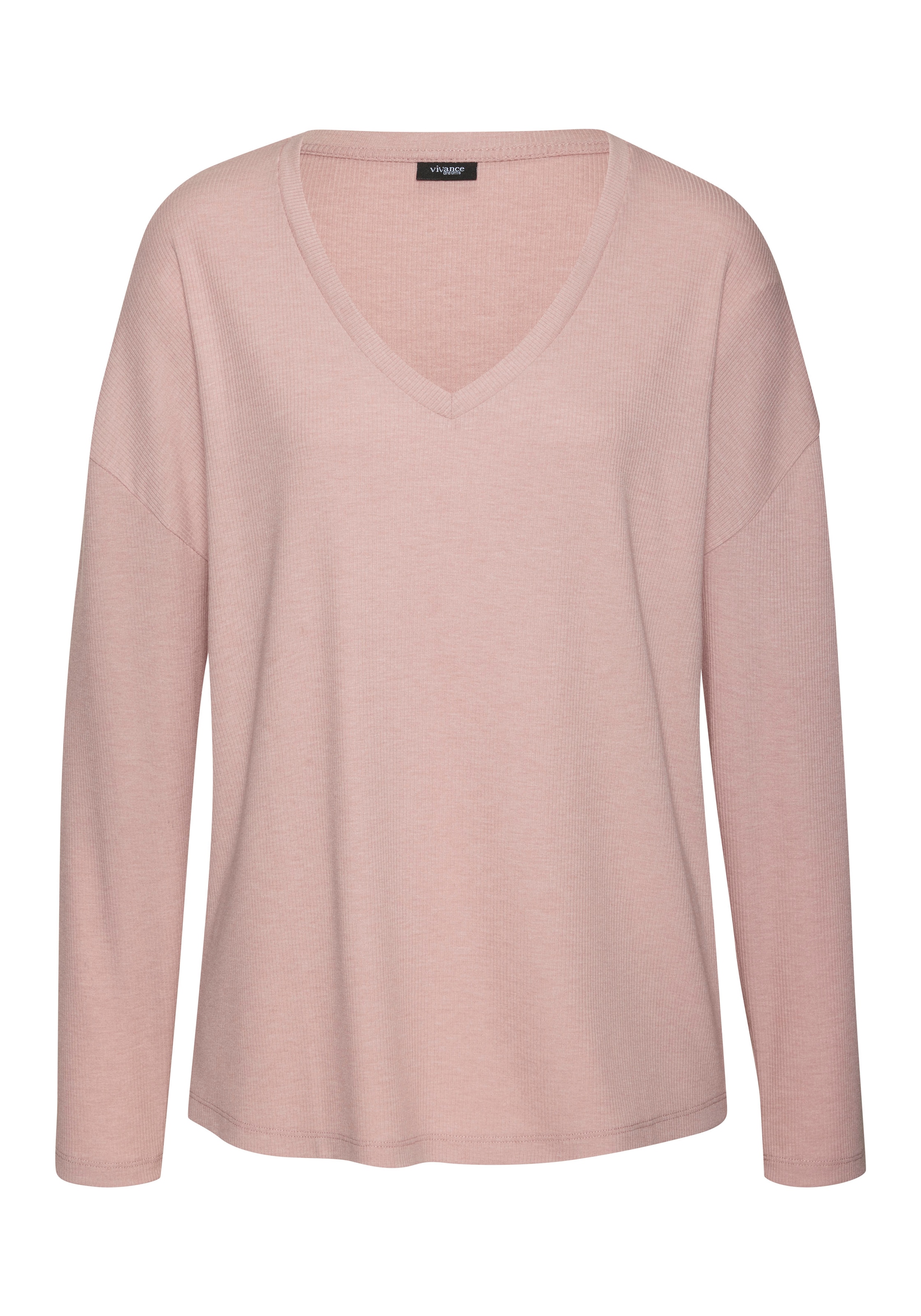 Vivance Dreams Langarmshirt, in weicher Rippqualität