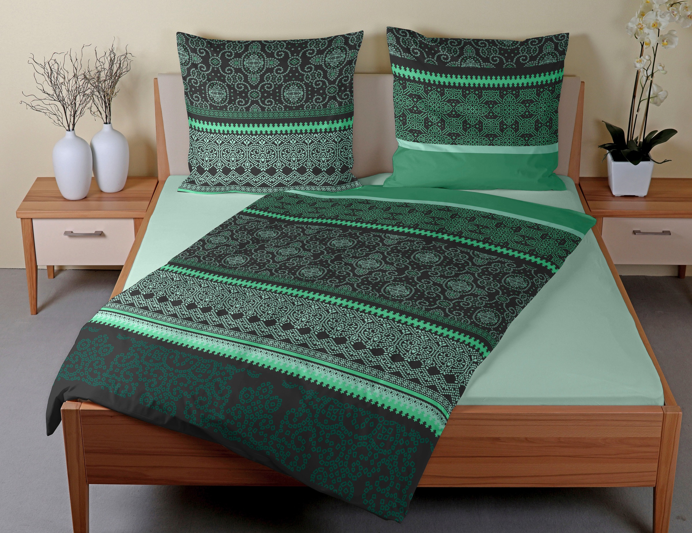 CASATEX Bettwäsche "Giuliana" 3 Stk. tlg. außergewöhnliches Design, intensi günstig online kaufen