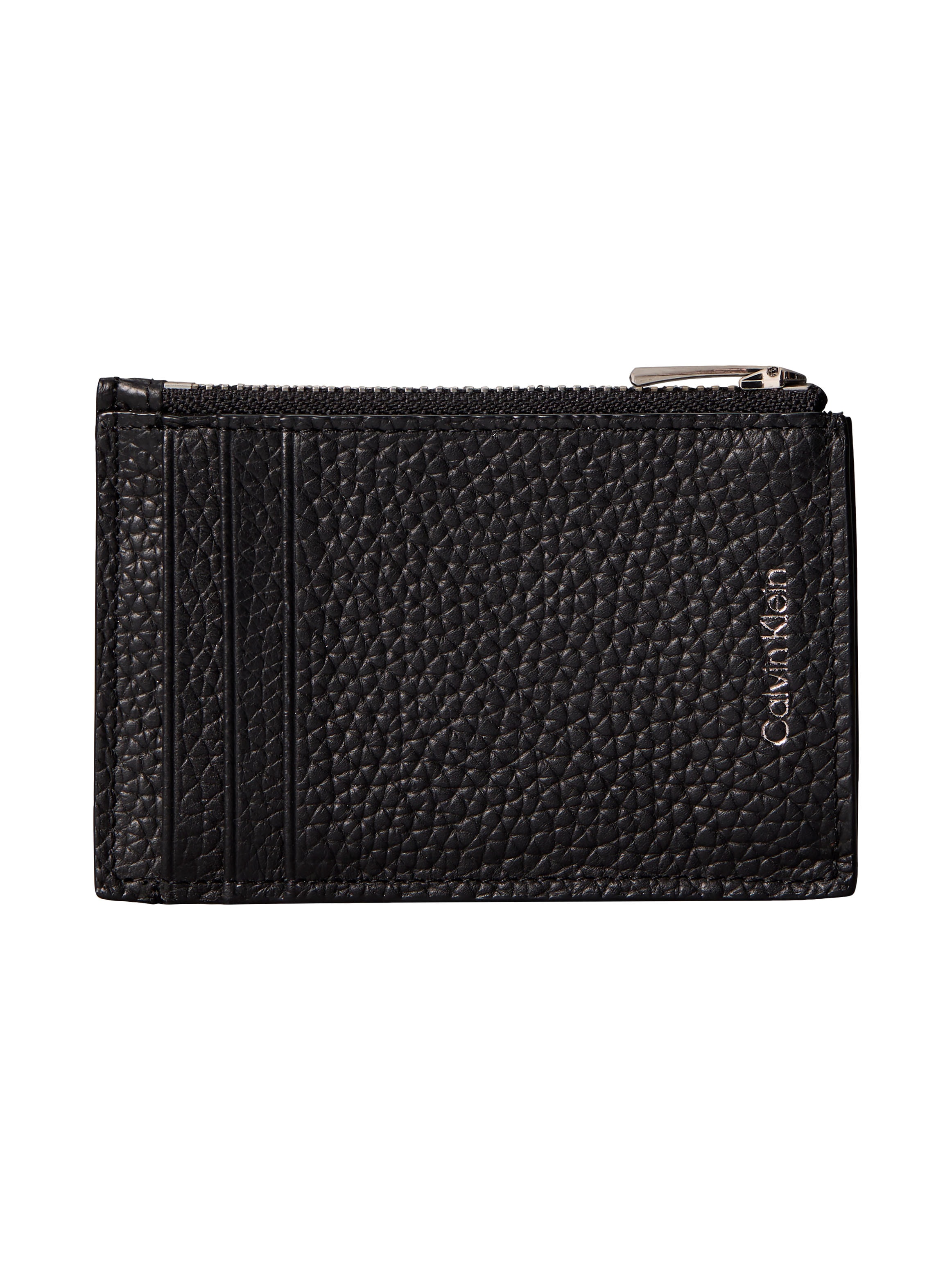 Calvin Klein Geldbörse "FOIL EMBOSS N/S ZIP CARDHOLDER" Unisex Geldbeutel, günstig online kaufen