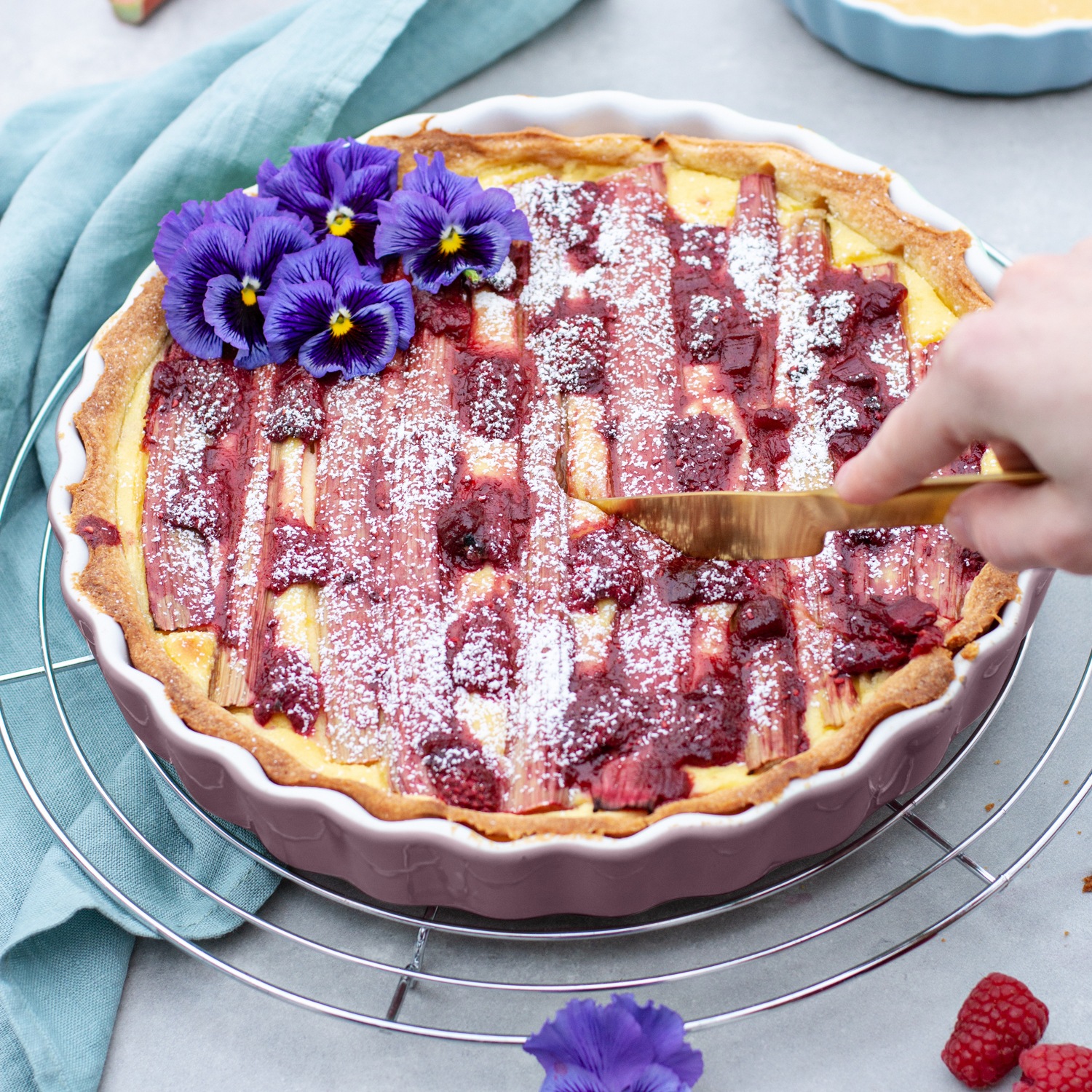 MÄSER Tarteform »Backform Kitchen Time, 27 cm, Keramik«