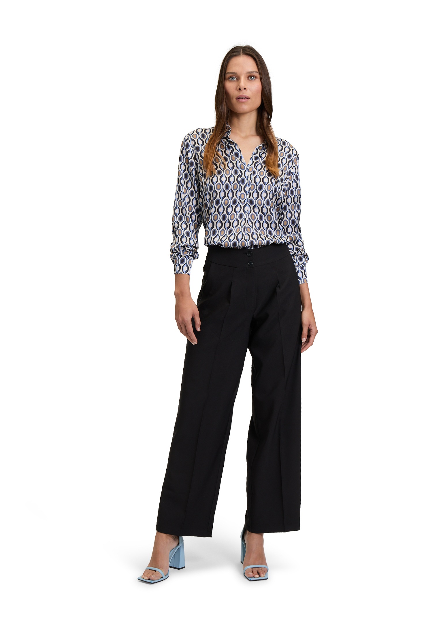 Betty Barclay Stoffhose »Betty Barclay Stoffhose unifarben«, Falten