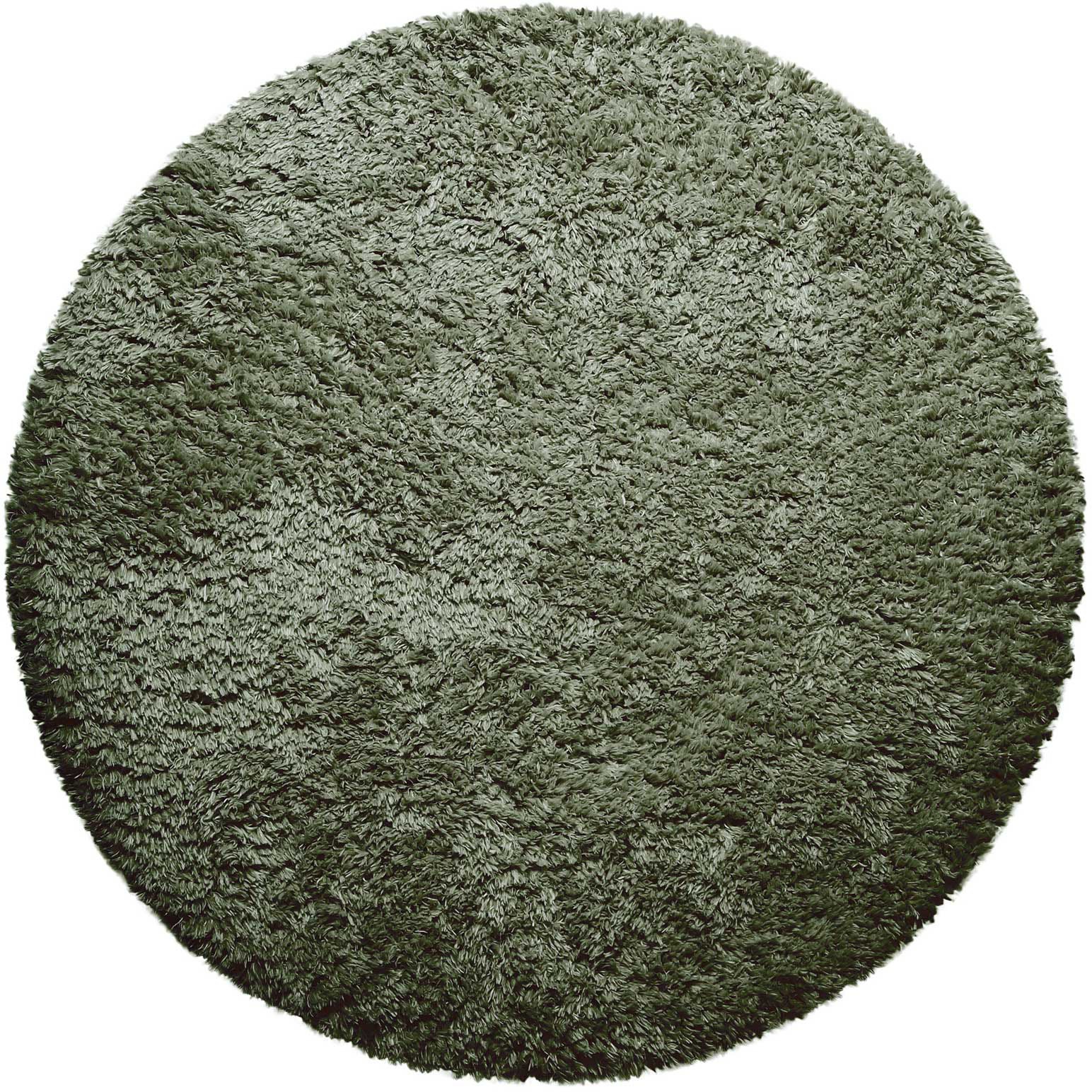 Homie Living Hochflor-Teppich "Matteo HL-0961" rund 50 mm Höhe 100% recyceltem PET, Langflor, Shaggy, Wohnzimmer