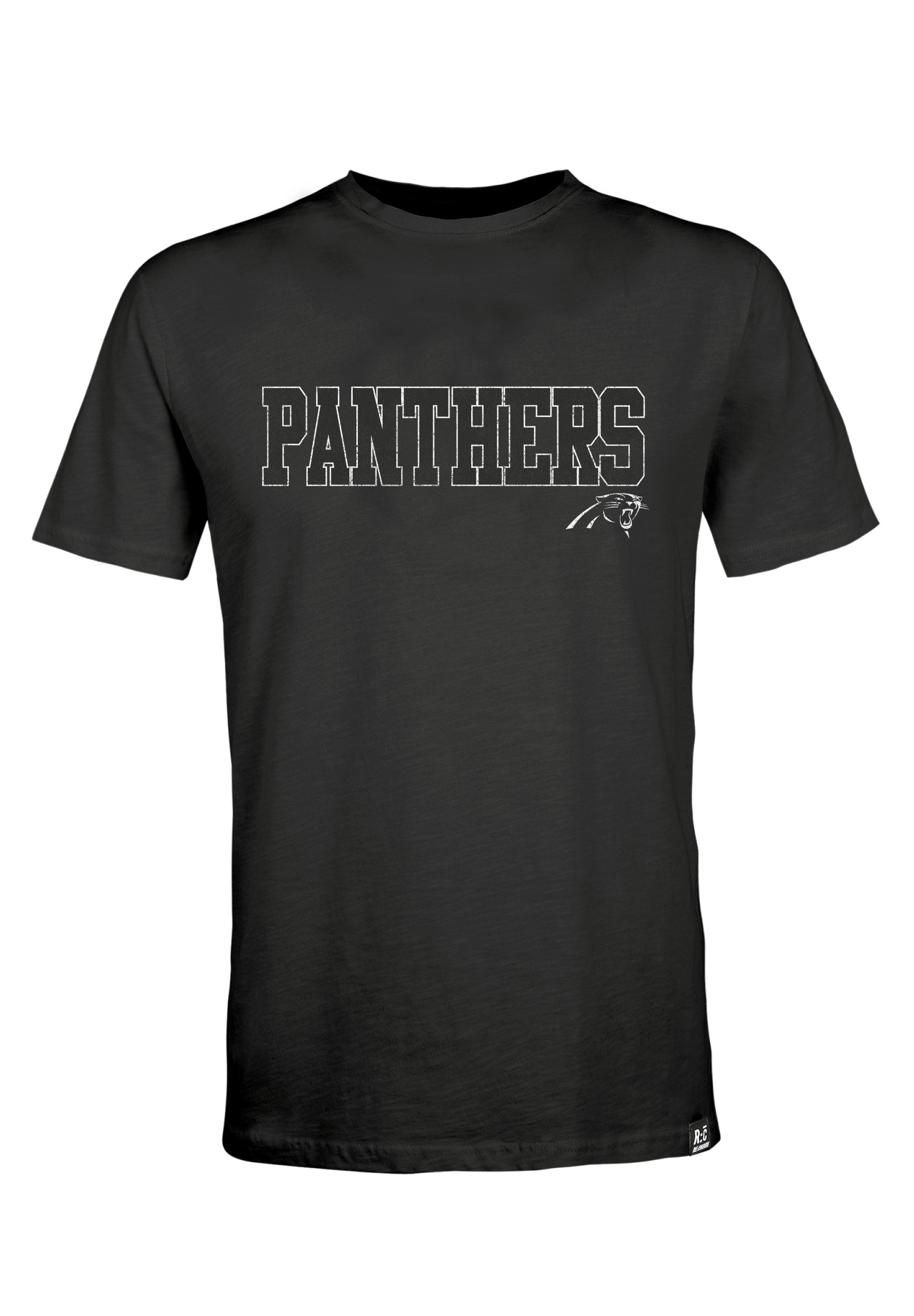 Recovered T-Shirt »NFL Panthers Logo Core«, (1 tlg.), im zeitlosen Design