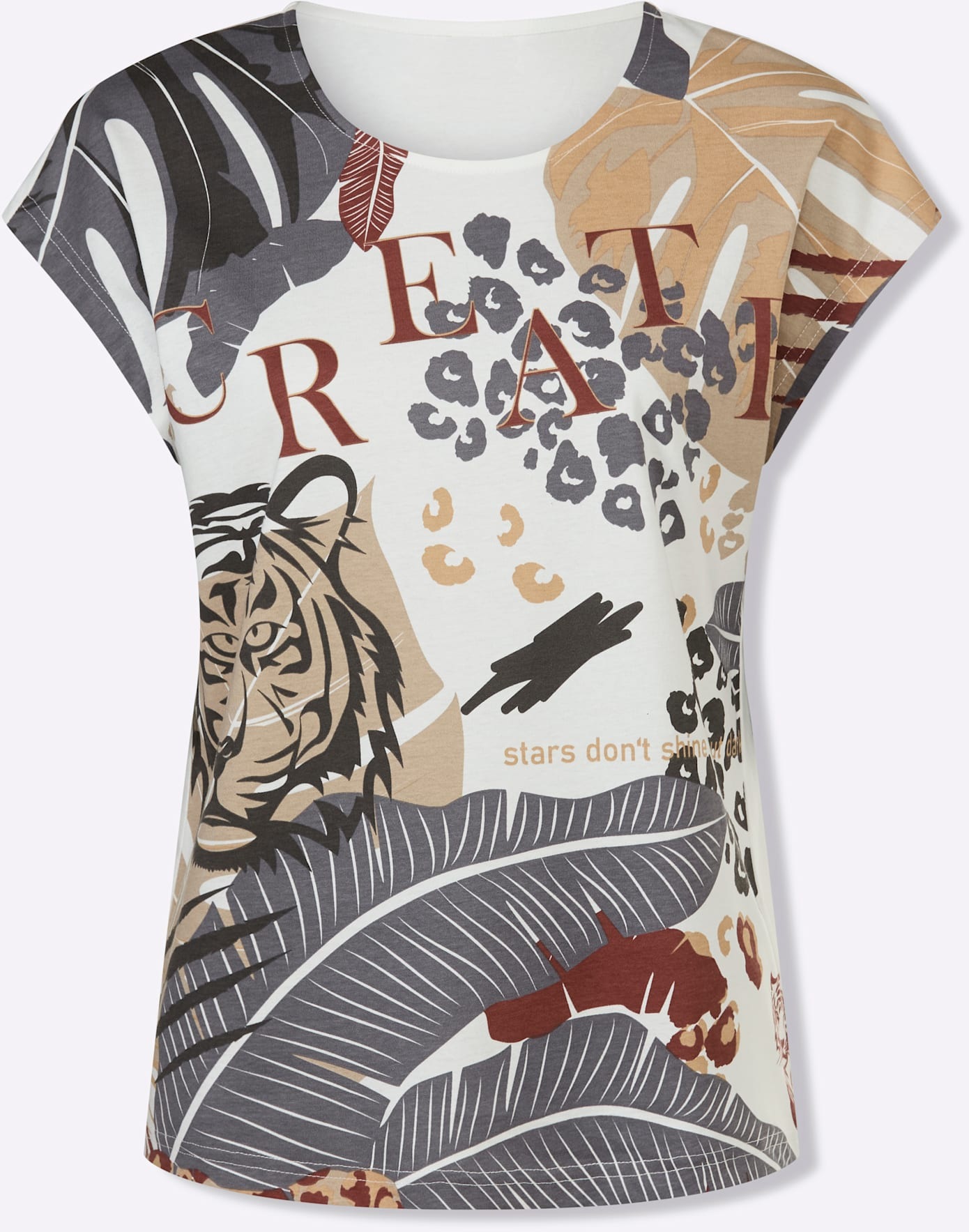 Classic Basics Rundhalsshirt »Kurzarm-Shirt« 1 tlg.