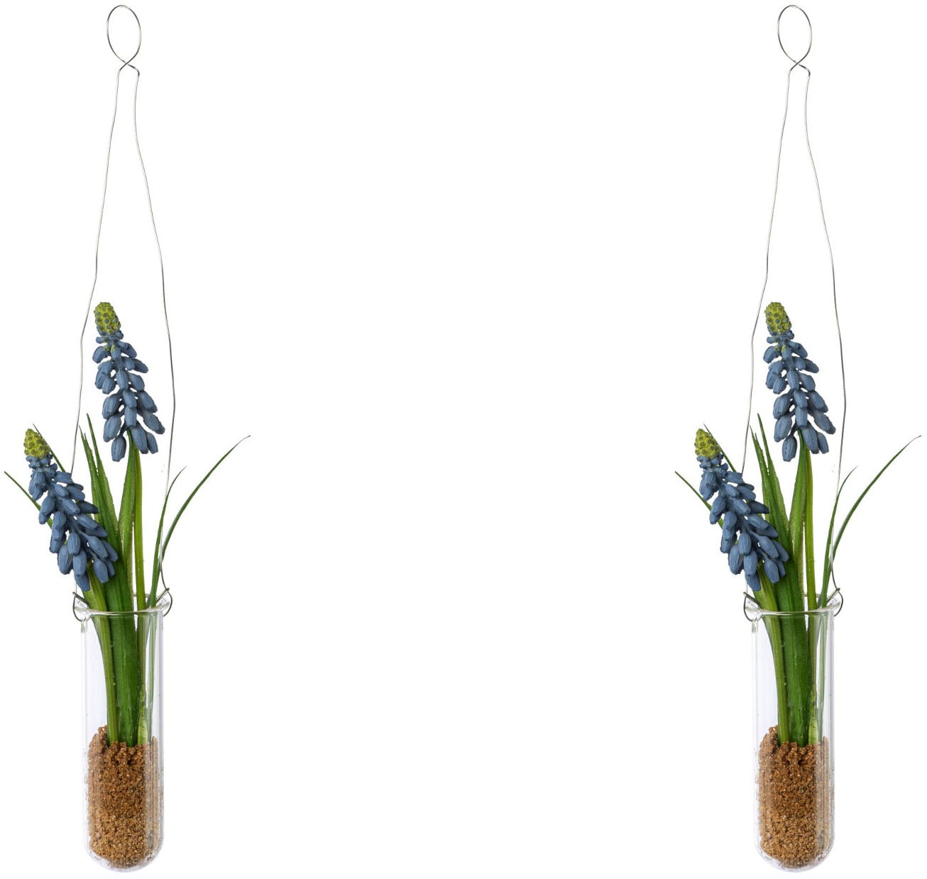 Creativ green Kunstblume »Muscari in Hängevase«