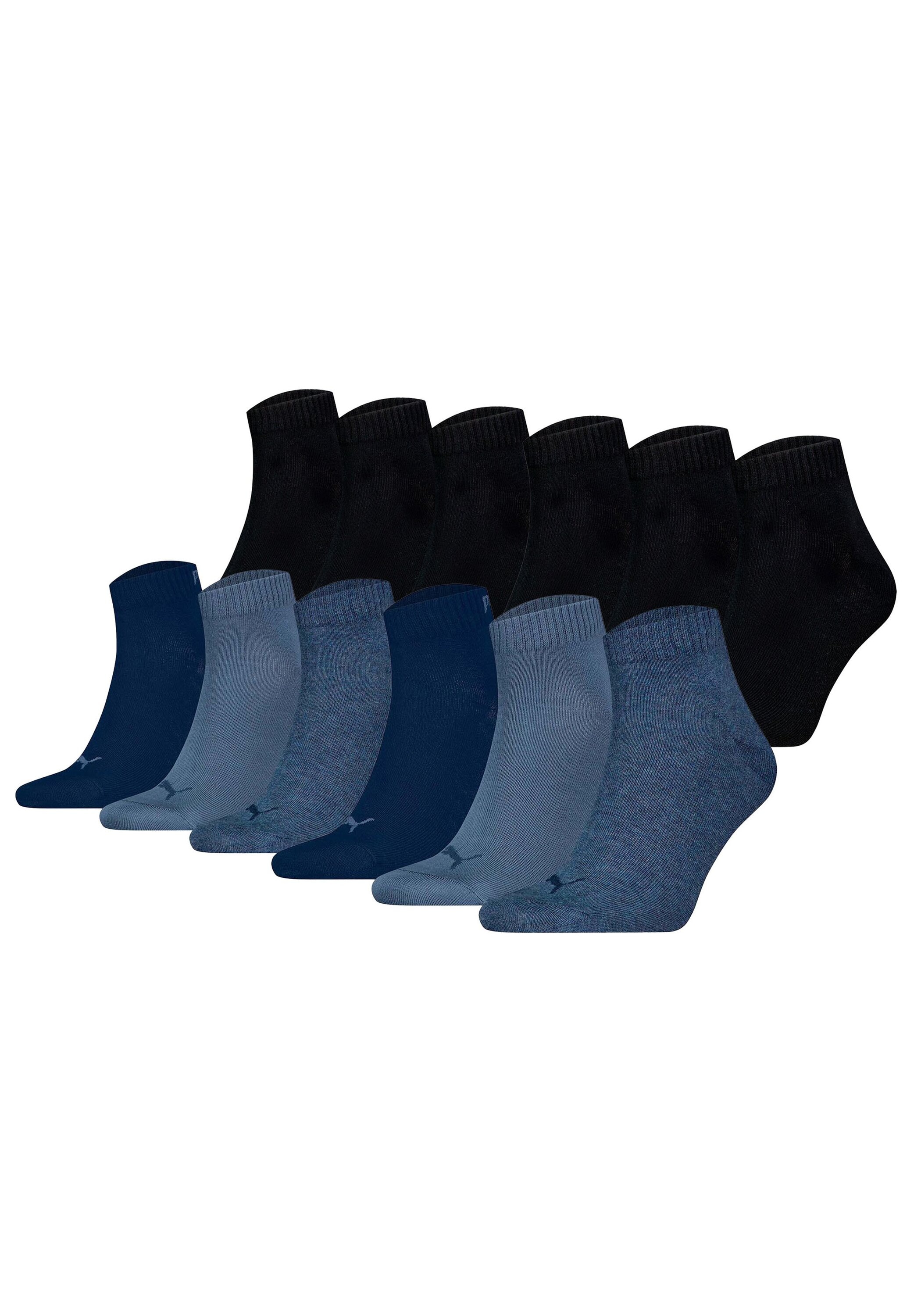 PUMA Kurzsocken »Socken Quarter Plain ECOM 12P 12er Pack« 12 Paar tlg.