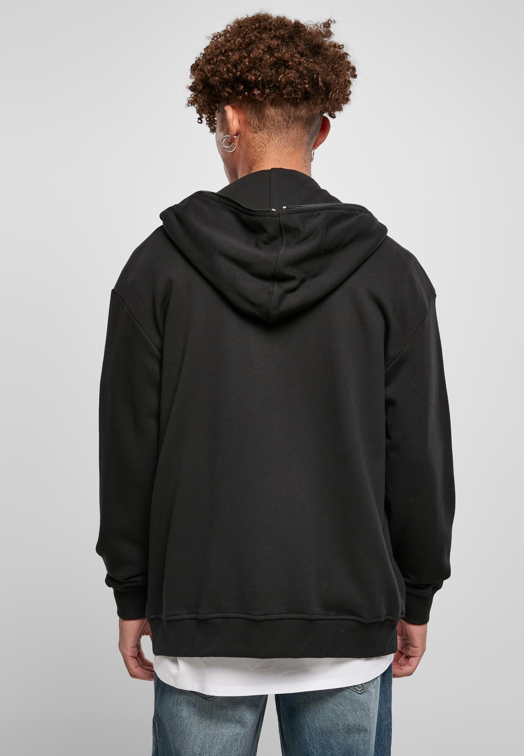 URBAN CLASSICS Sweatjacke »Urban Classics Herren Organic Full Zip Hoodie«