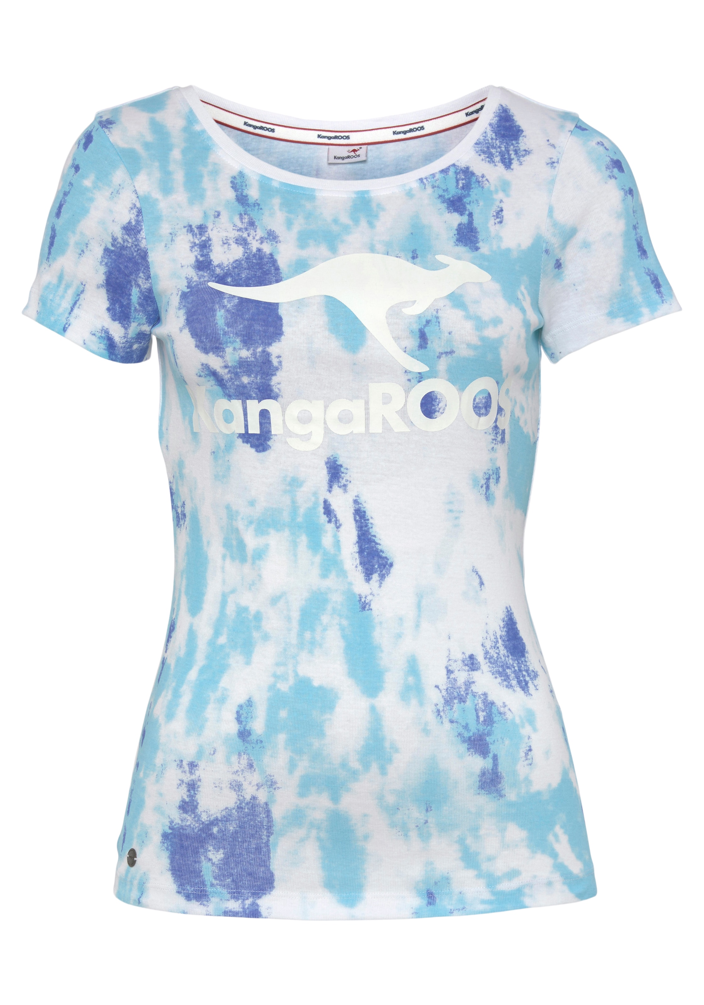 KangaROOS T-Shirt, im bestellen für Batik-Look BAUR trendigen KOLLEKTION - NEUE 