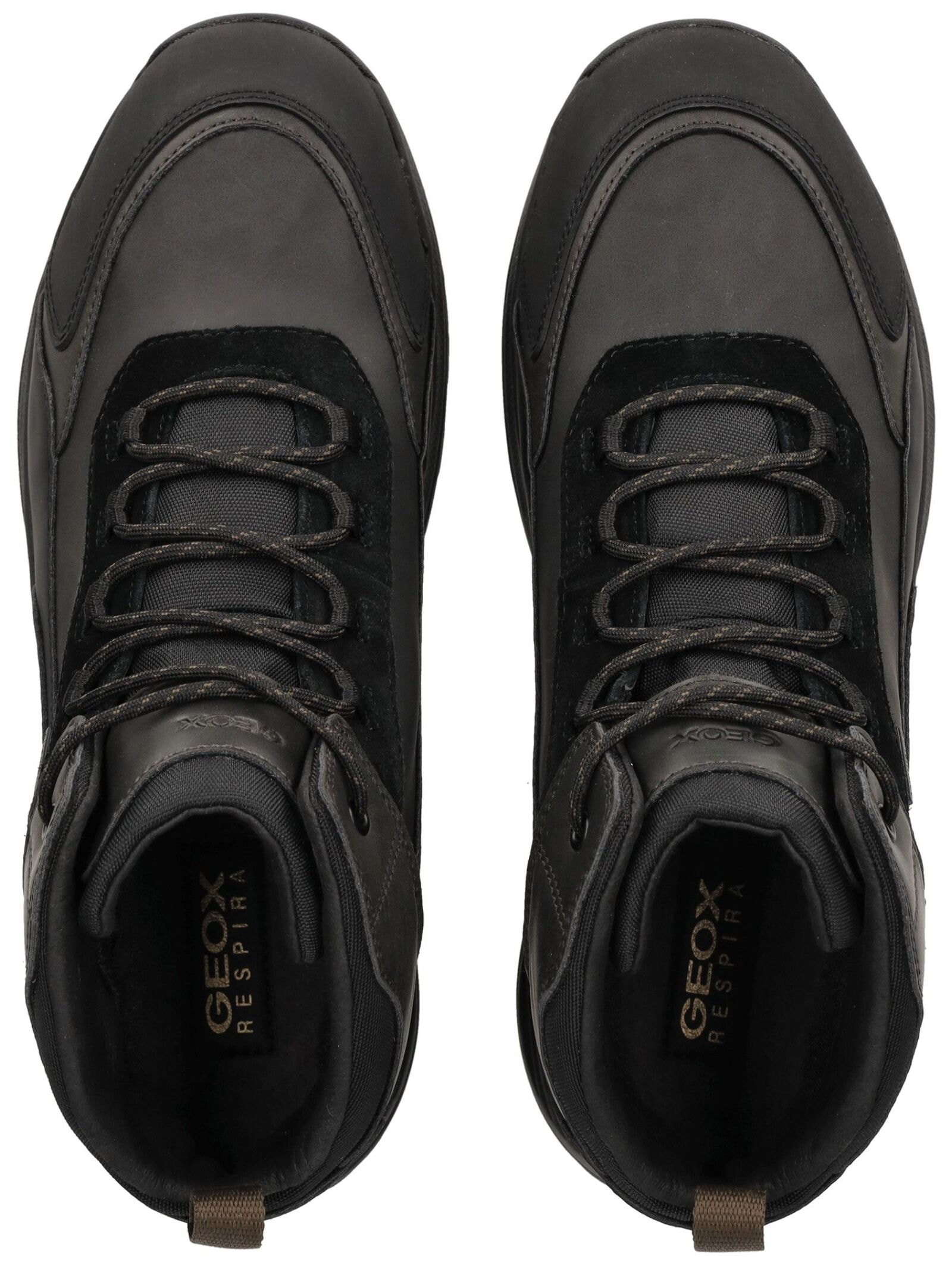 Geox Schnürstiefelette »Geox Stiefelette Lederimitat/Textil«