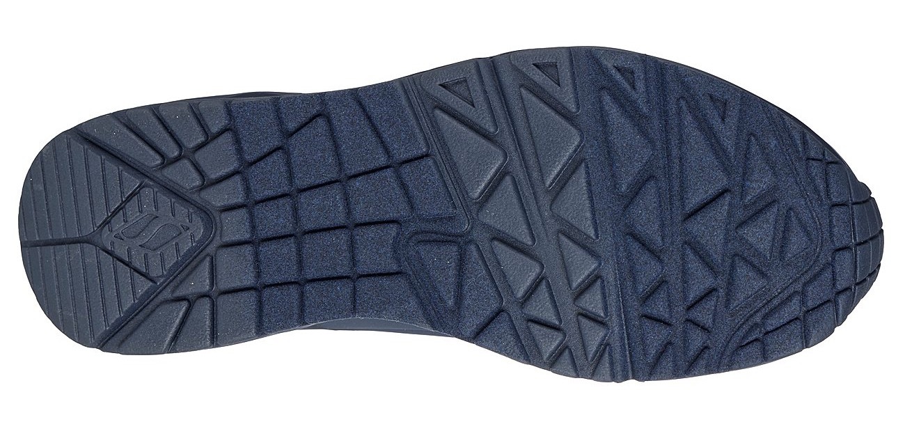Skechers Wedgesneaker »UNO STAND ON AIR«, Freizeitschuh, Halbschuh, Schnürschuh weich gepolsterte Innensohle