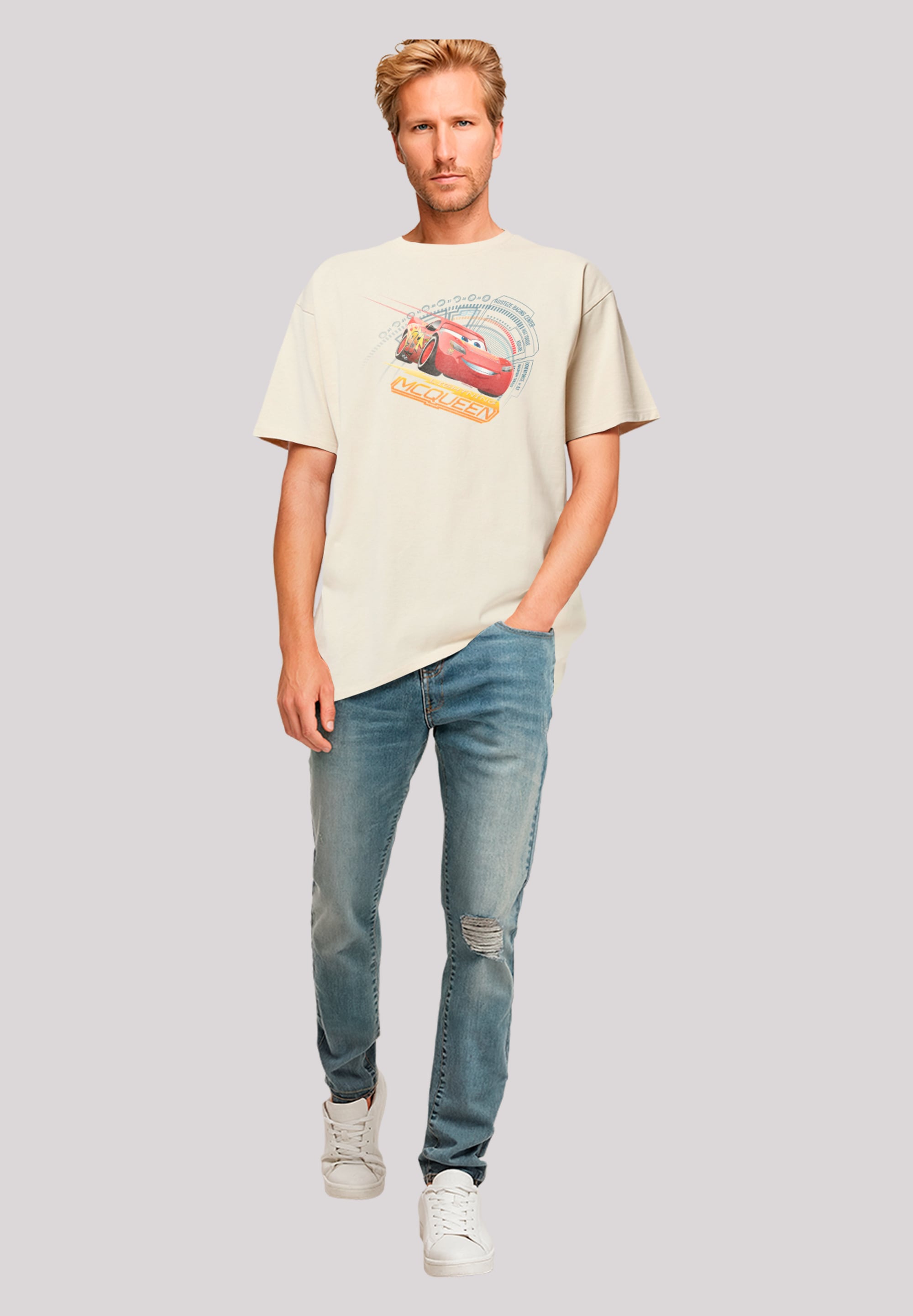 F4NT4STIC T-Shirt »Cars Lightning McQueen«, Premium Qualität