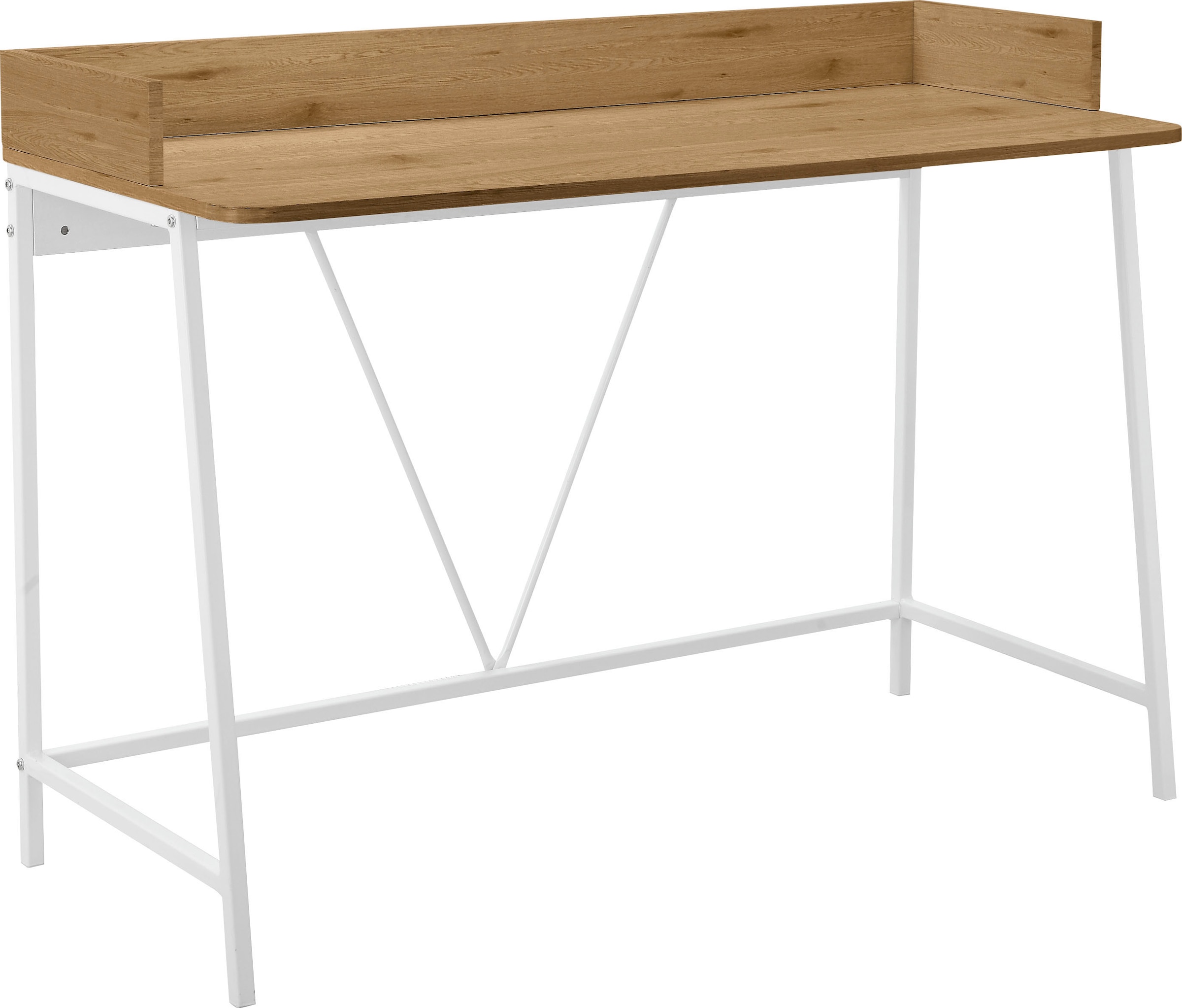 INOSIGN Schreibtisch "Jullian" 1 Stk. tlg. weißes Gestell aus Metall, Breit günstig online kaufen