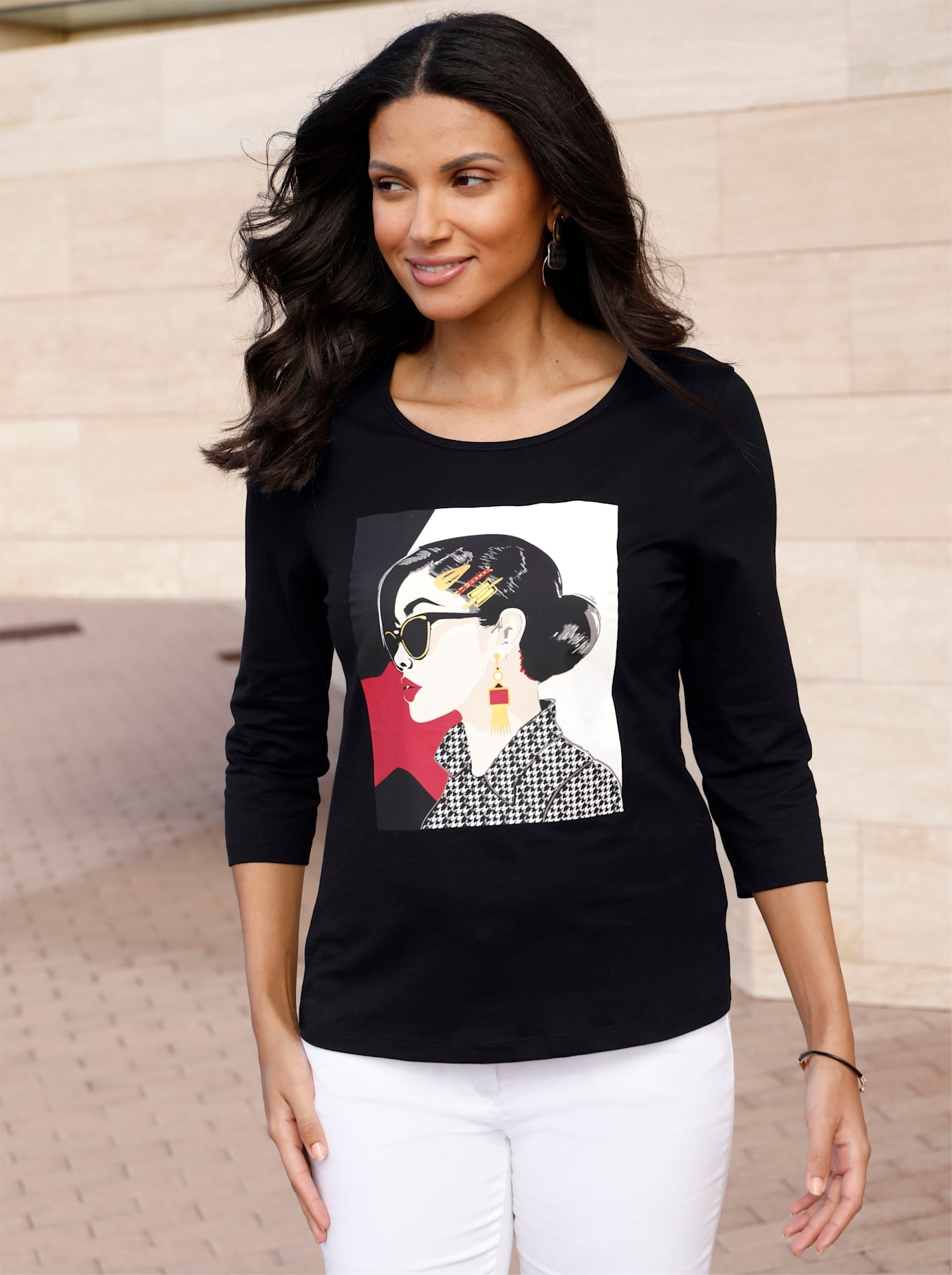 Classic Basics 3/4-Arm-Shirt "3/4-Arm-Shirt", (1 tlg.) günstig online kaufen