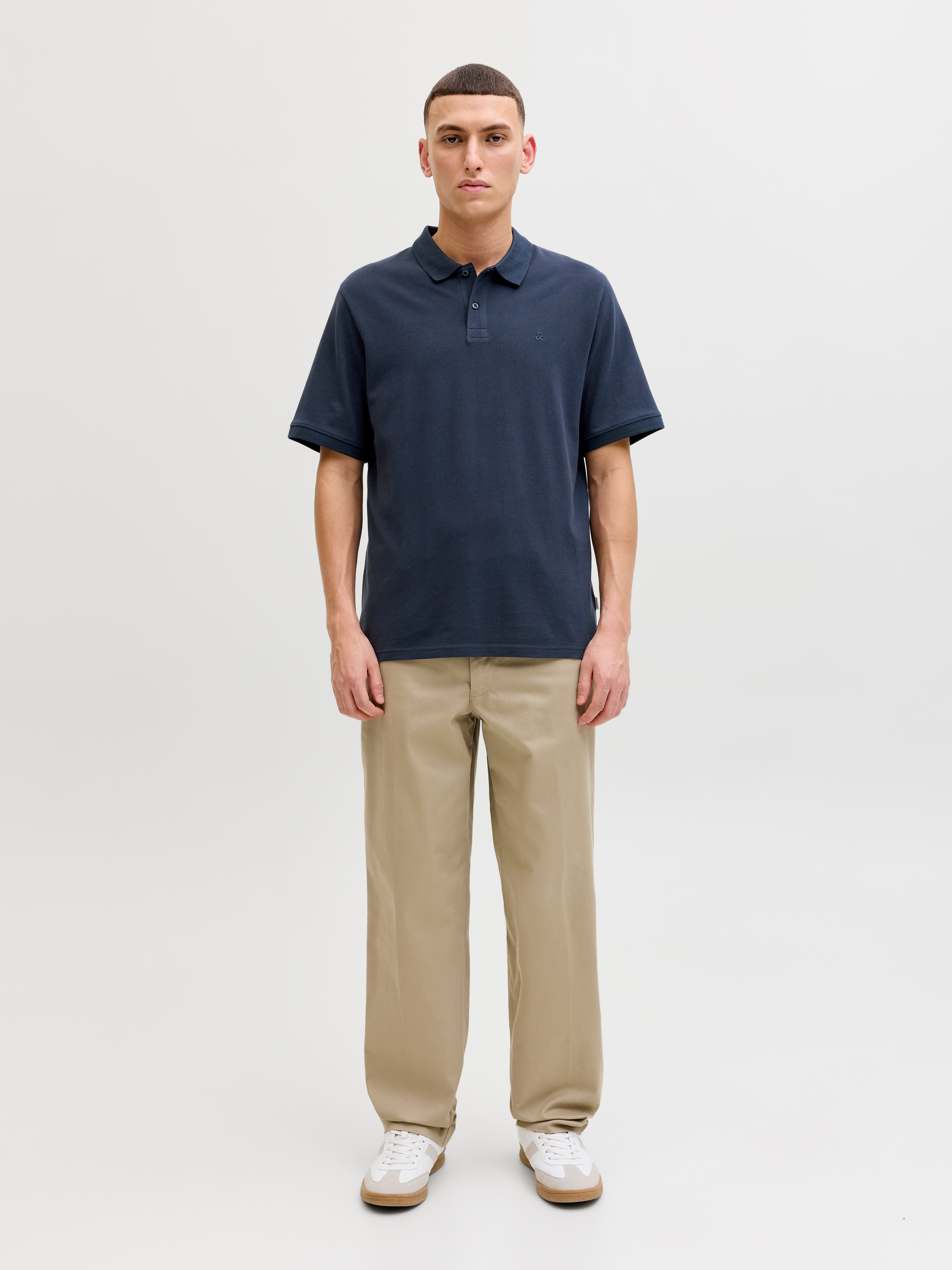 Jack & Jones Poloshirt »JJEBASIC POLO SS 3PK MP NOOS« Packung, 3 Stk. Baumwolle, slim fit