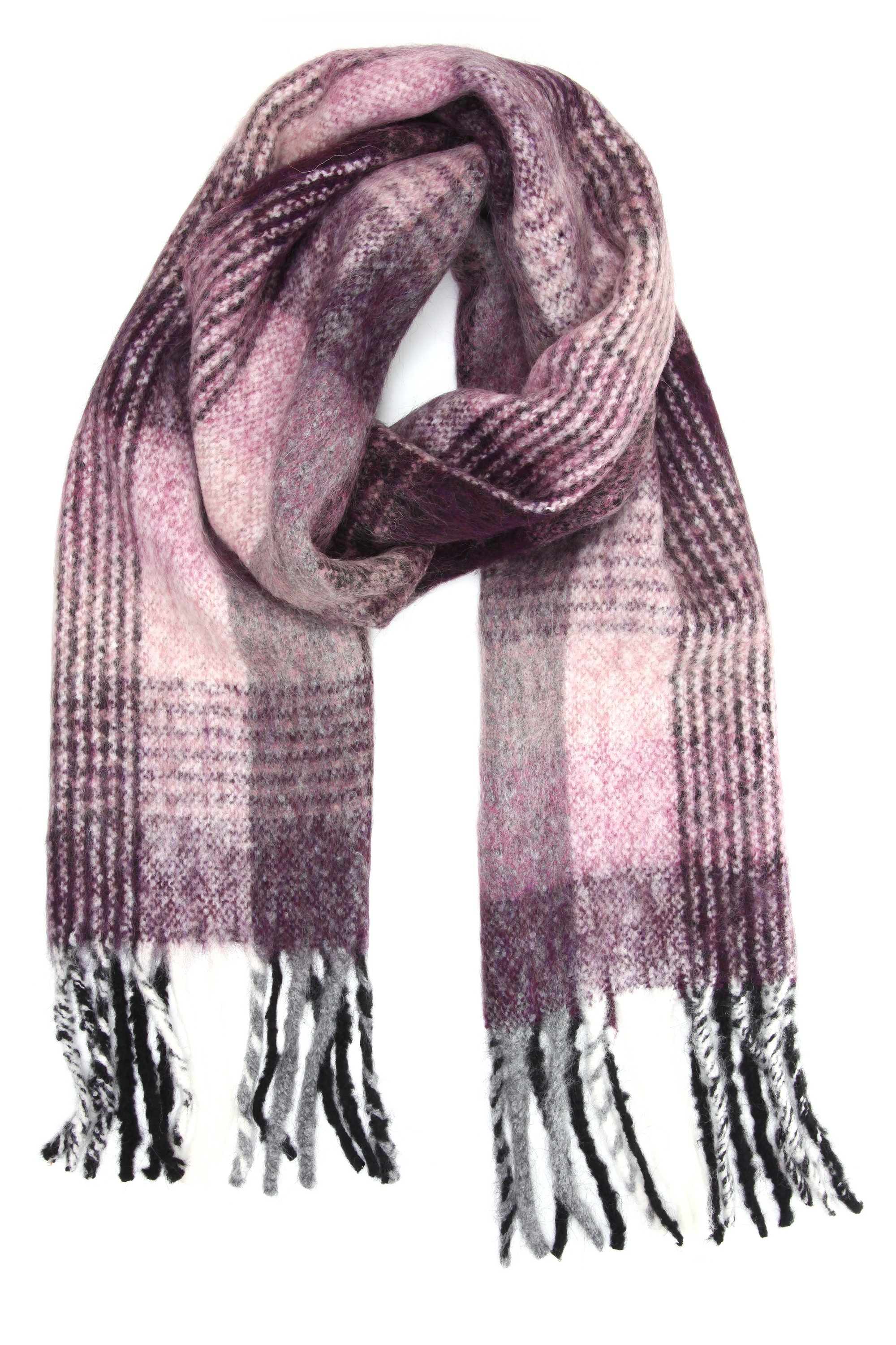 COLLEZIONE ALESSANDRO Modeschal "Beth" 1 Stk. kariert mit Fransen günstig online kaufen