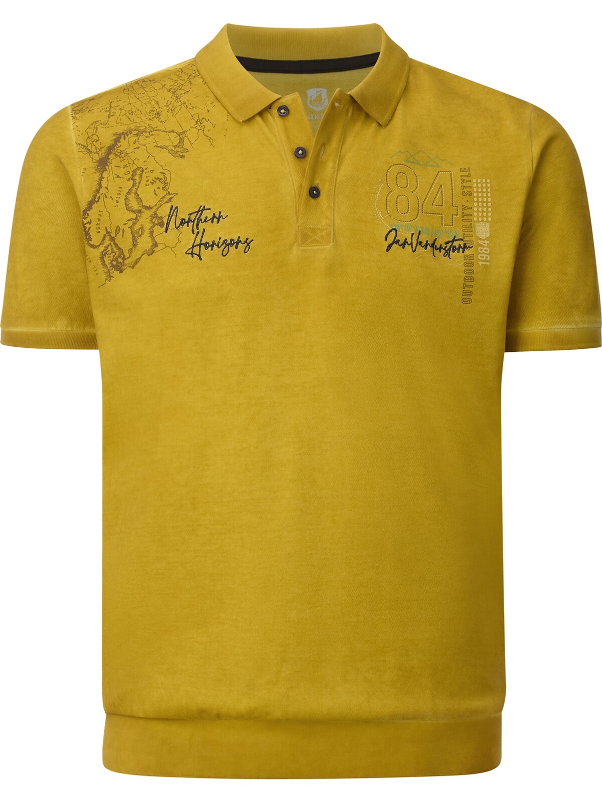 Jan Vanderstorm Poloshirt "Poloshirt MORKSTAD" günstig online kaufen