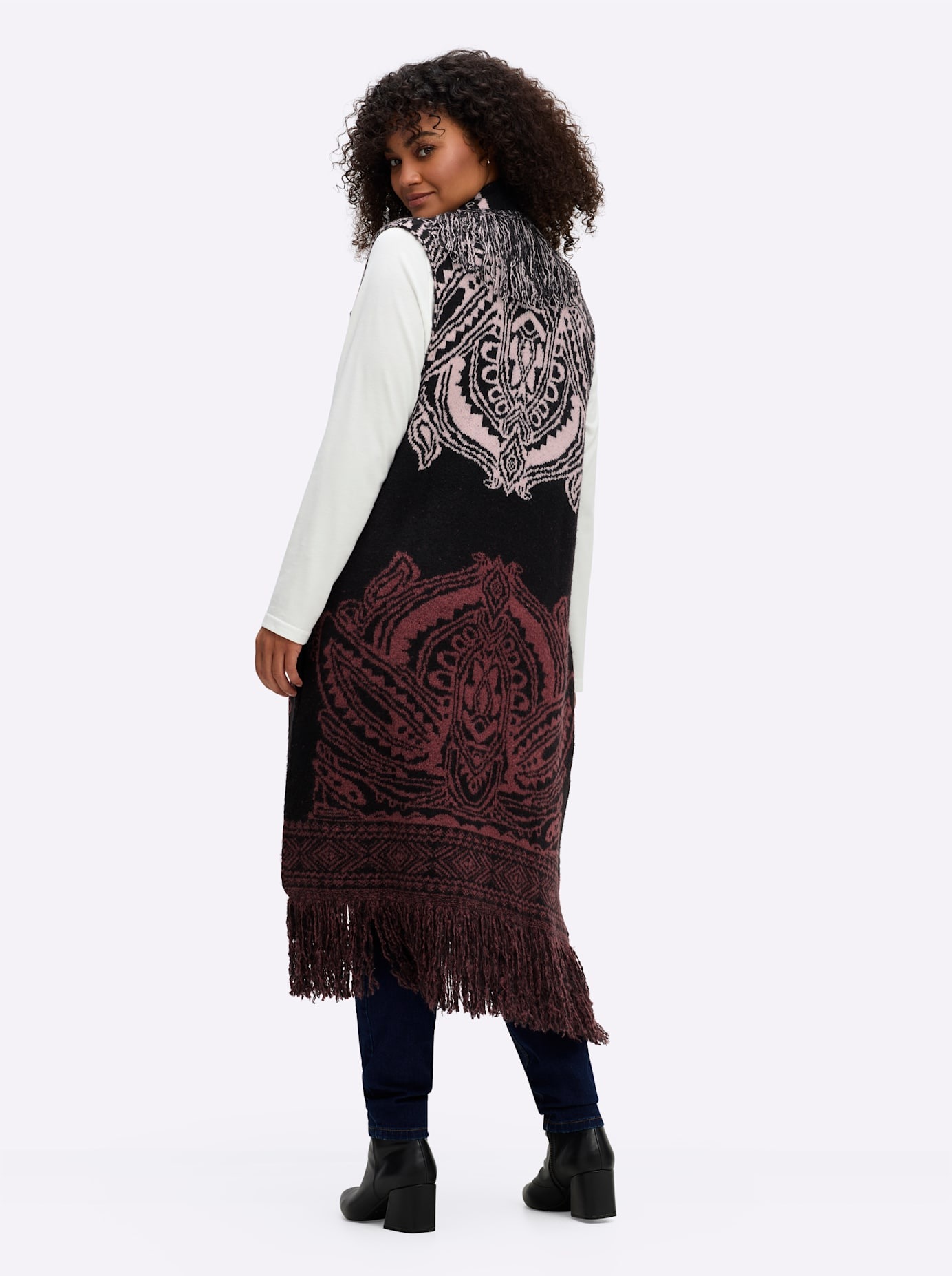 sheego by Joe Browns Fransenweste günstig online kaufen