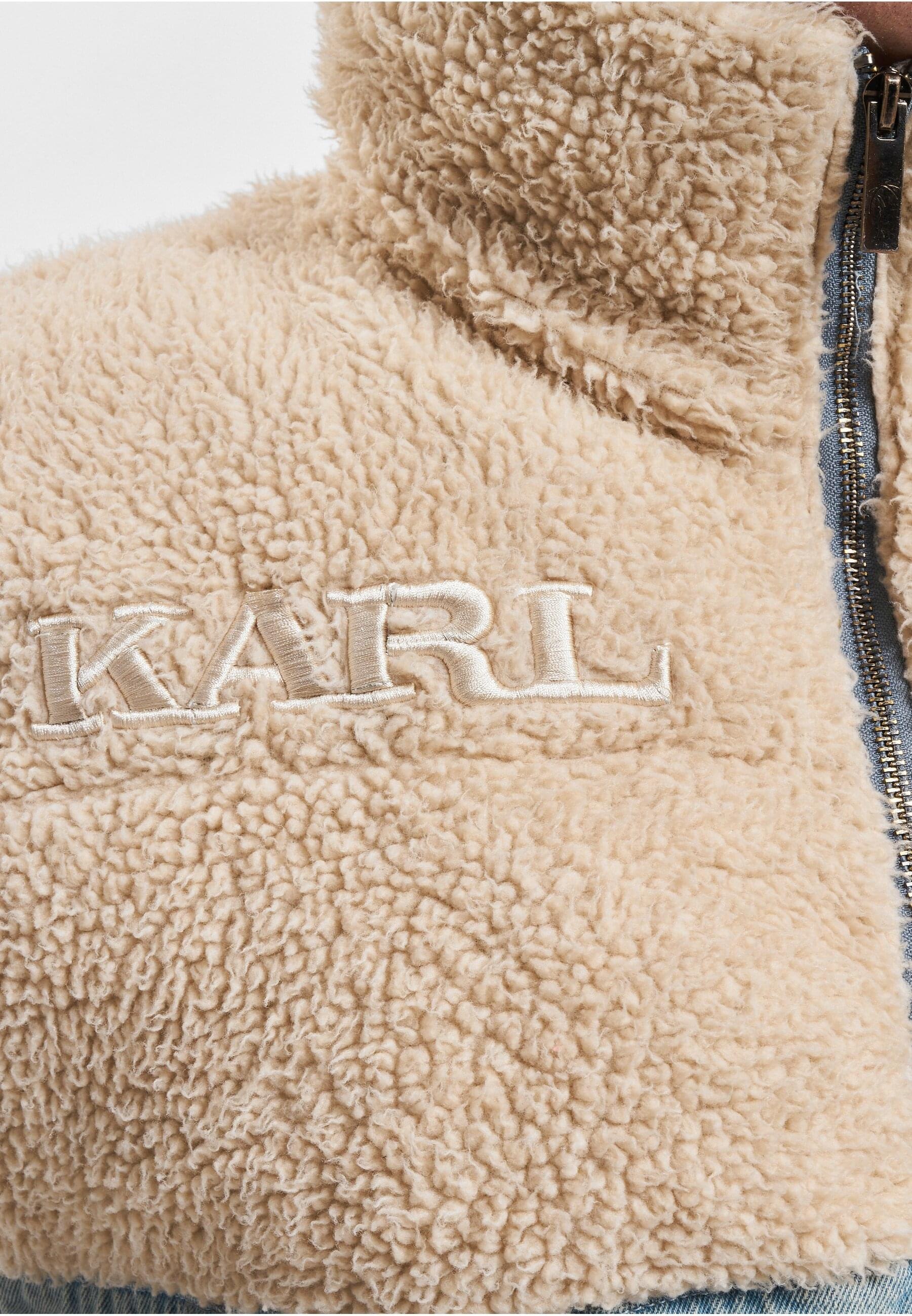 Karl Kani Winterjacke »Karl Kani Herren KM234-036-1 KK Retro Denim Teddy Puffer Jacket«, (1 St.), ohne Kapuze