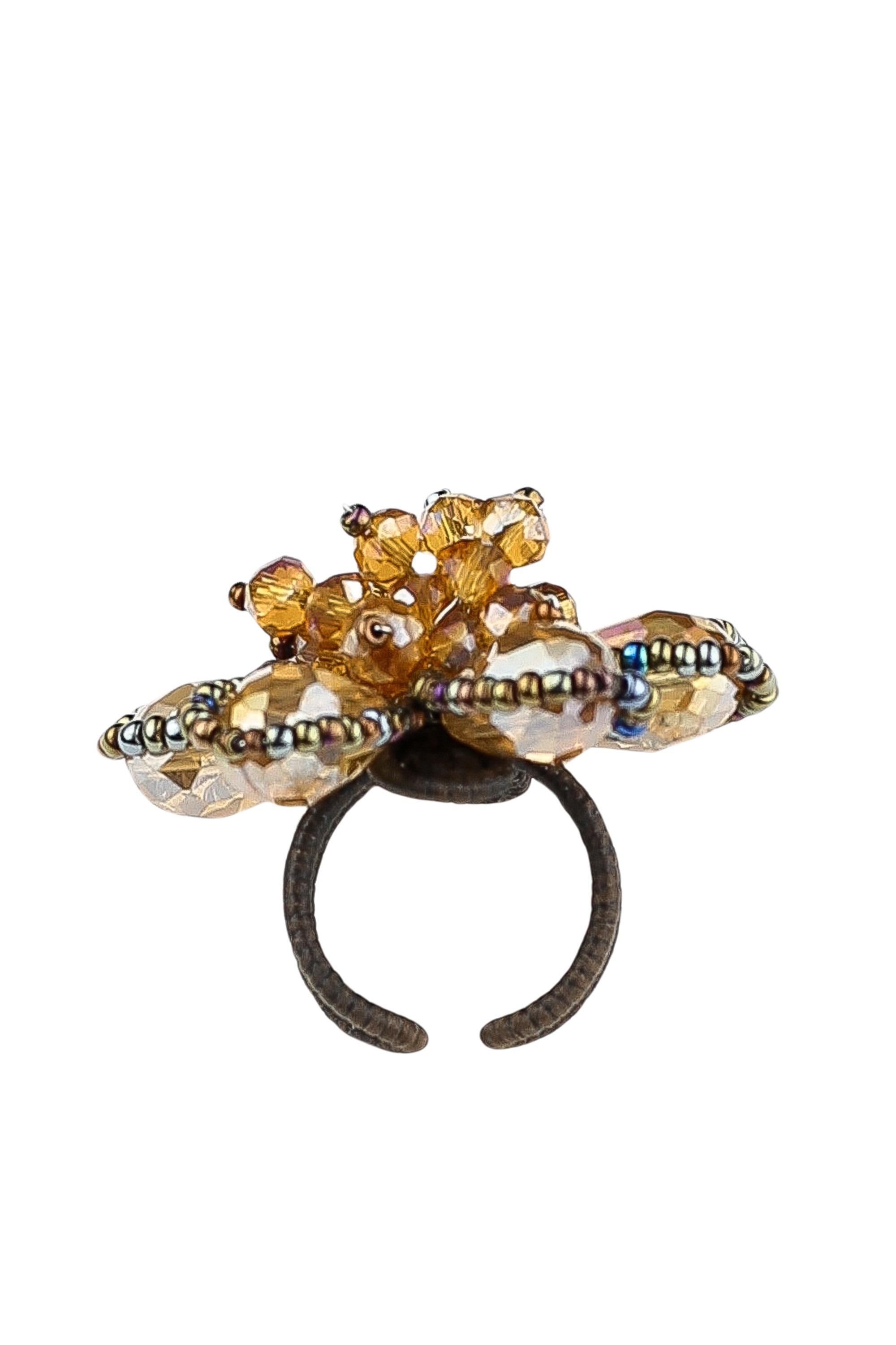 COLLEZIONE ALESSANDRO Fingerring »Strassblüte«
