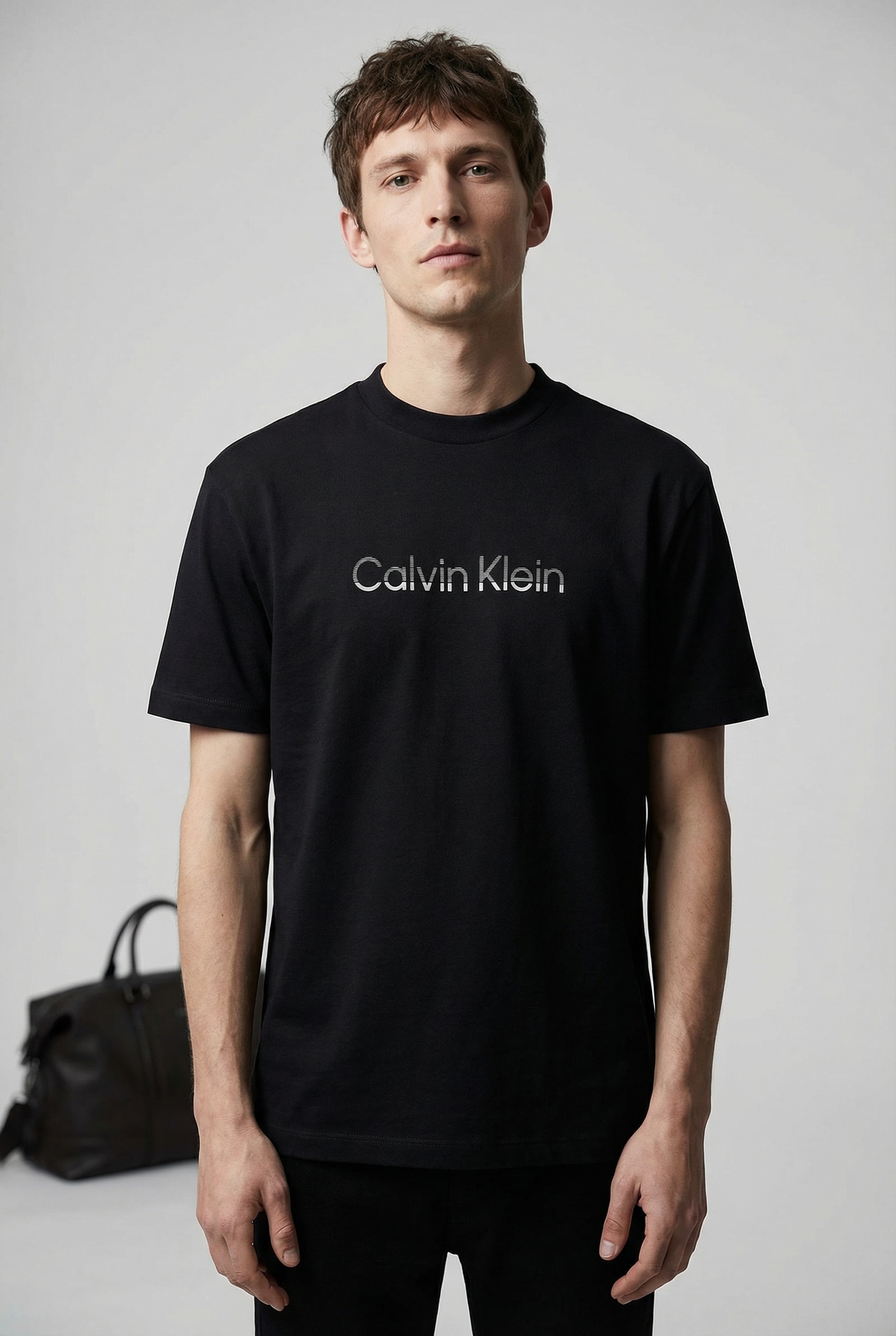 Calvin Klein T-Shirt »20S EU WHOLESALE SPORTSWEAR GRAP« Regular fit mit Rundhalsausschnitt