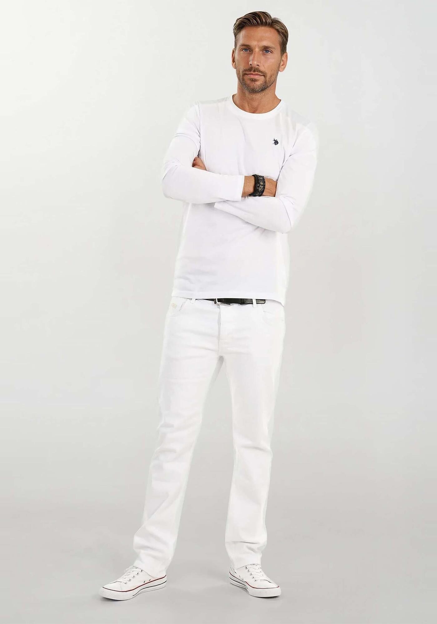 Thumbnail - Alessandro Salvarini Comfort-fit-Jeans "A.Salvarini Designer Herren Jeans Hose Basic Jeanshose"