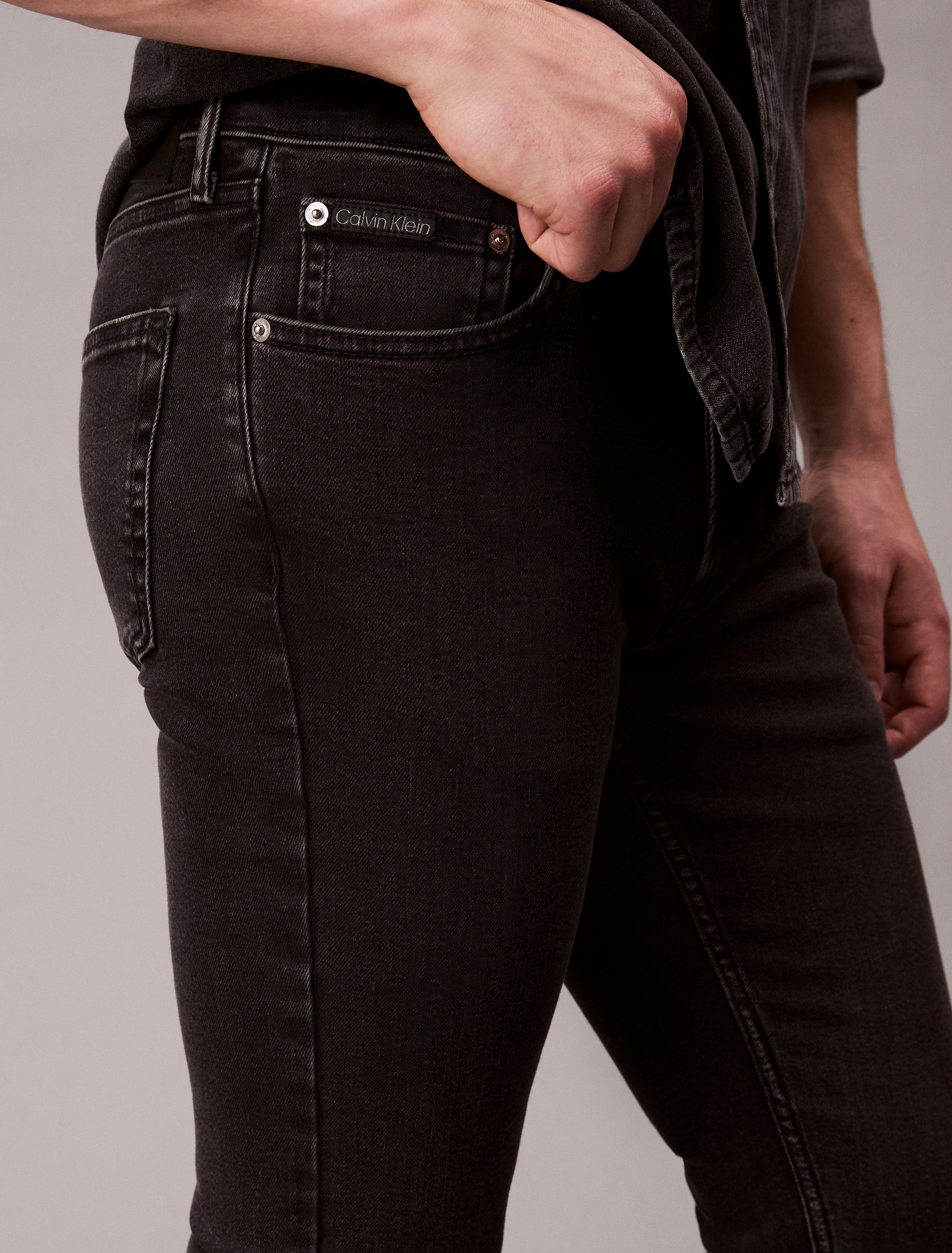 Calvin Klein Jeans Skinny-fit-Jeans »SKINNY«, mit dezenter Waschung