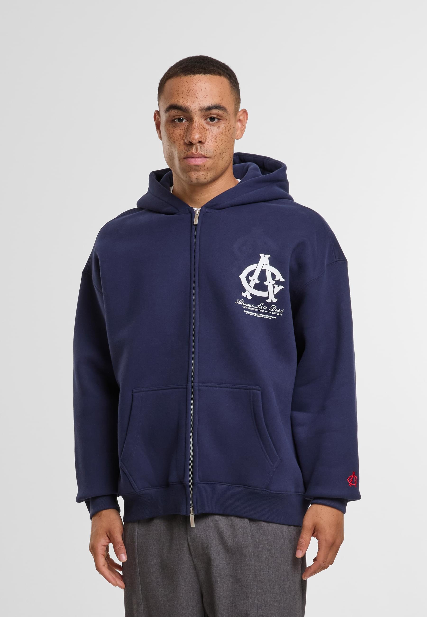 Another Cotton Lab Sweatjacke »Another Cotton Lab Still Pretty Zip Hoodie«, 1 Stk.
