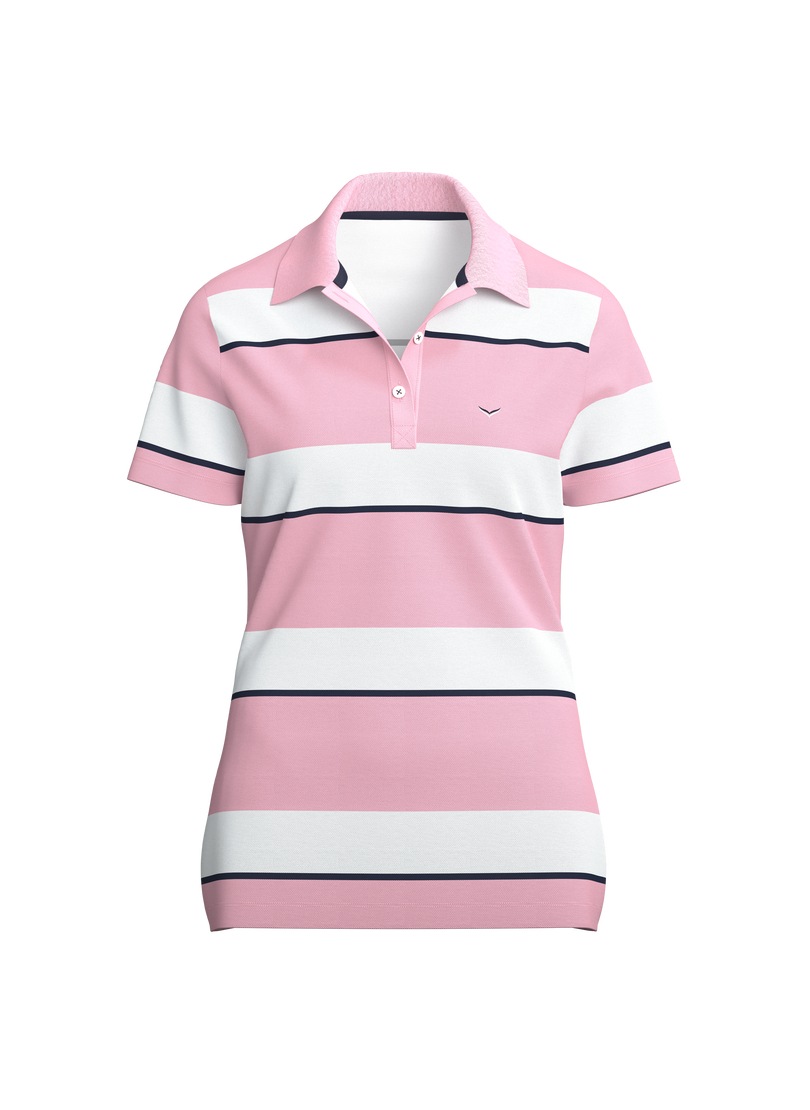 Trigema Poloshirt "TRIGEMA Polo Shirt in Ringelmuster" 1 günstig online kaufen