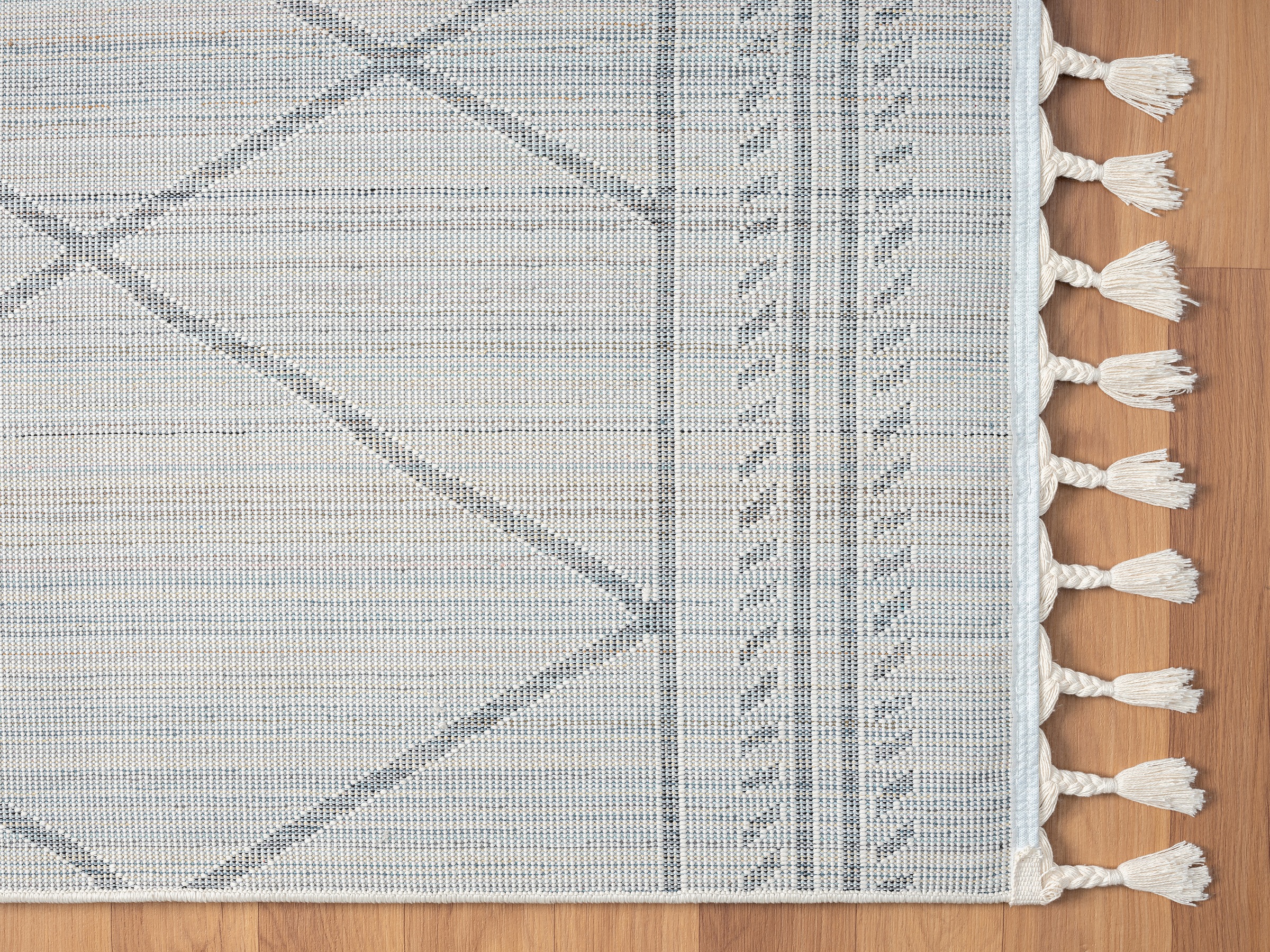 Myflair Möbel & Accessoires Hochflor-Teppich »Moroccan Design, LAGERRÄUMUNG!«, rechteckig, 24 mm Höhe, modern, marokkanisches Design, Rauten Muster, weich durch Hochflor