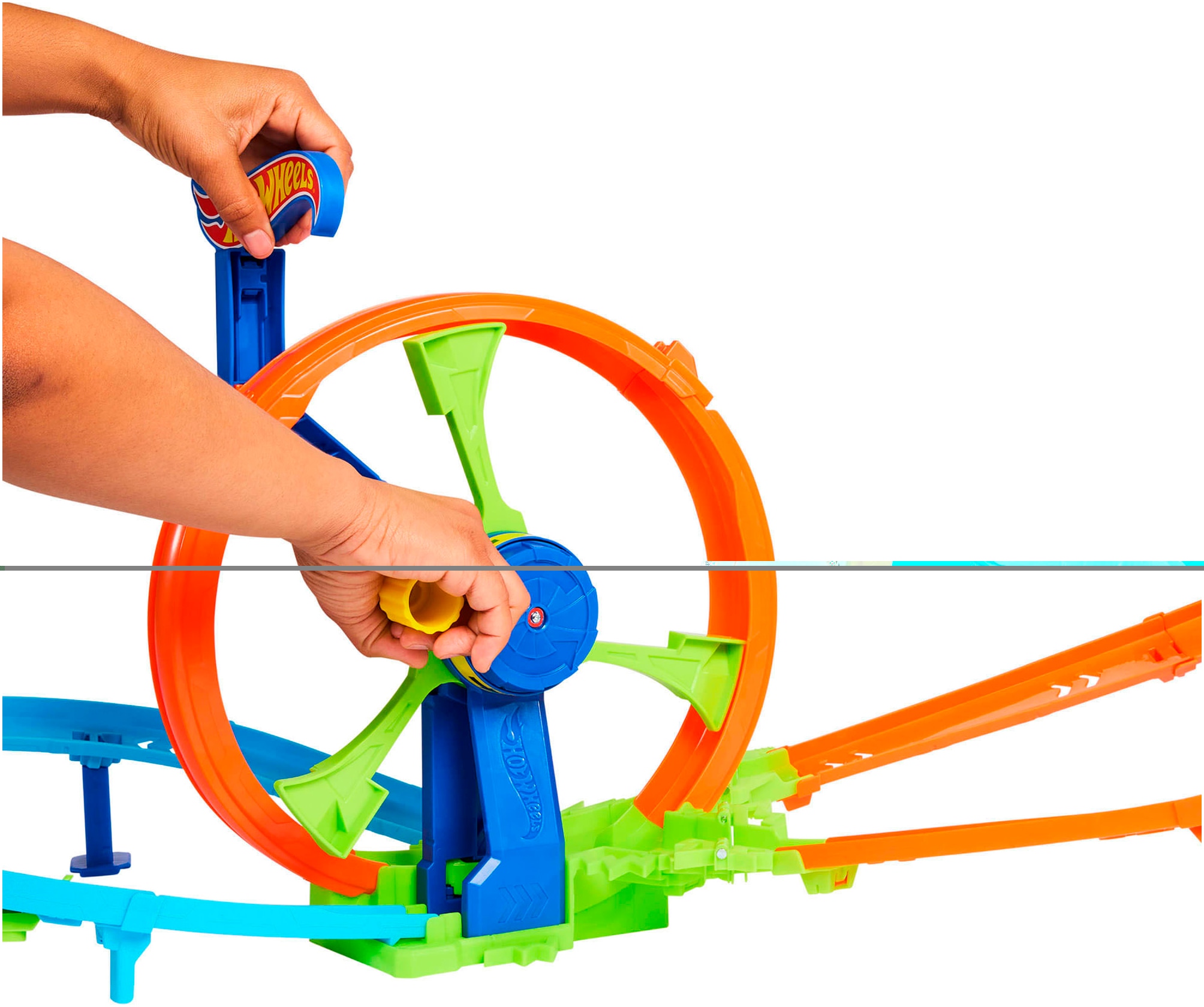 Hot Wheels Autorennbahn »Hot Wheels Action Loop & Crash«