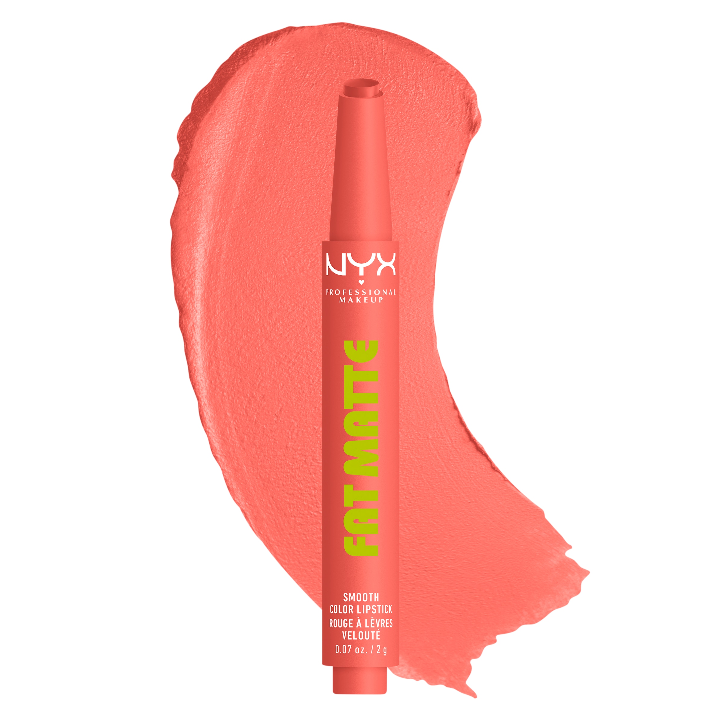 NYX PROFESSIONAL MAKEUP Lippenstift »FAT MATTE SMOOTH LIPSTICK«