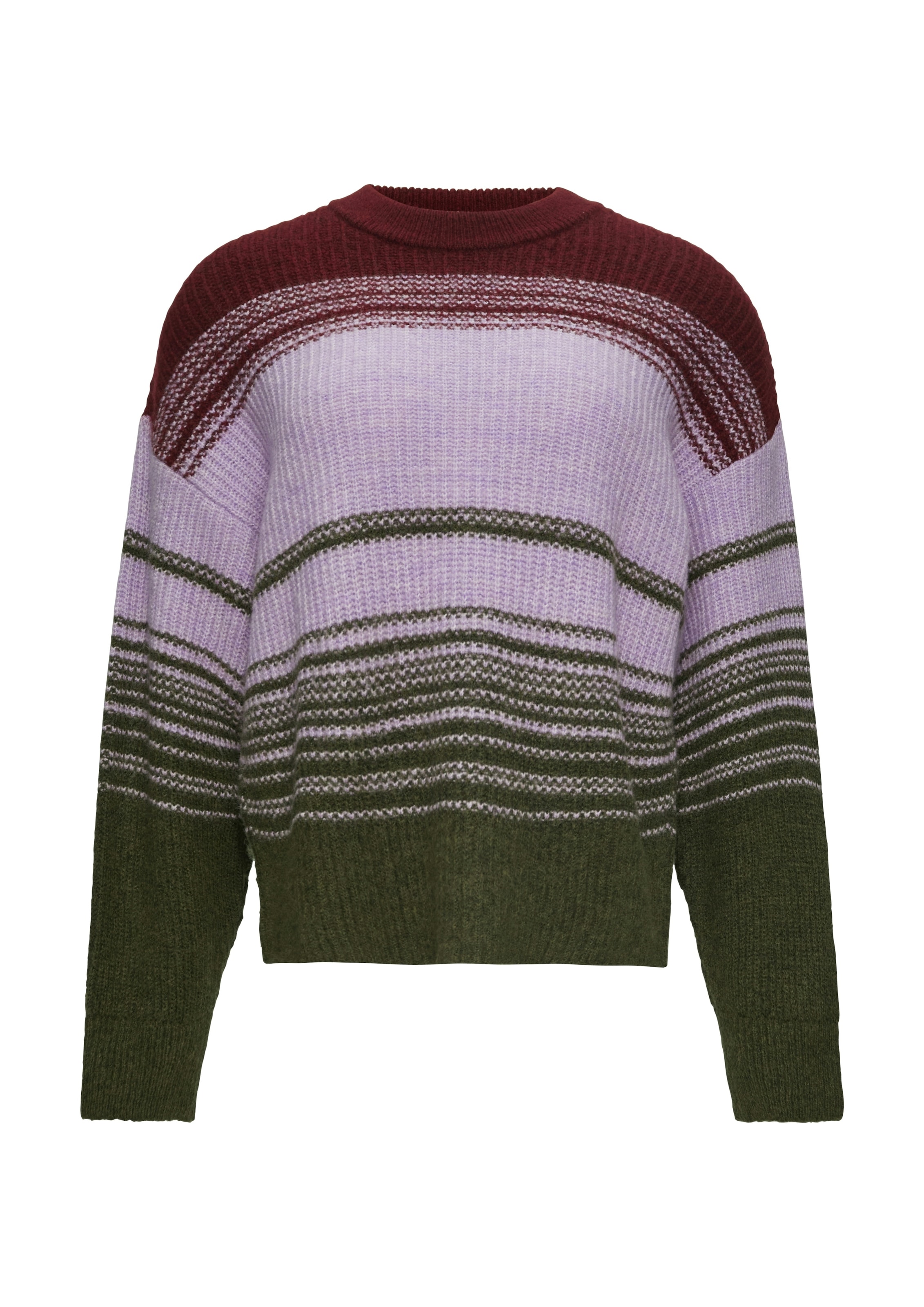 s.Oliver Strickpullover mit Intarsien Muster
