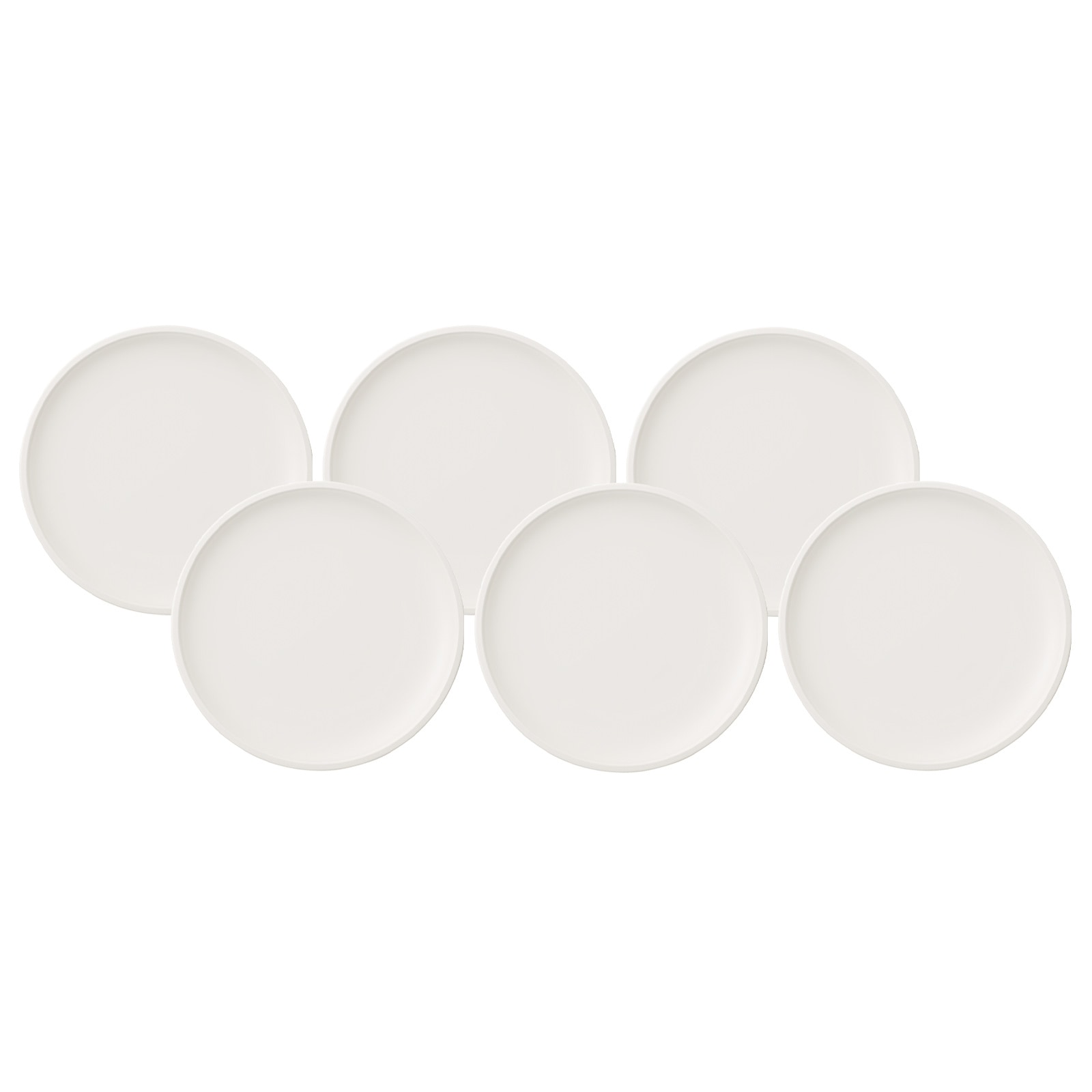 Speiseteller VILLEROY & BOCH "Speiseteller Artesano Original ø 27 cm 6er Set weiß", weiß, Speiseteller, Speiseteller