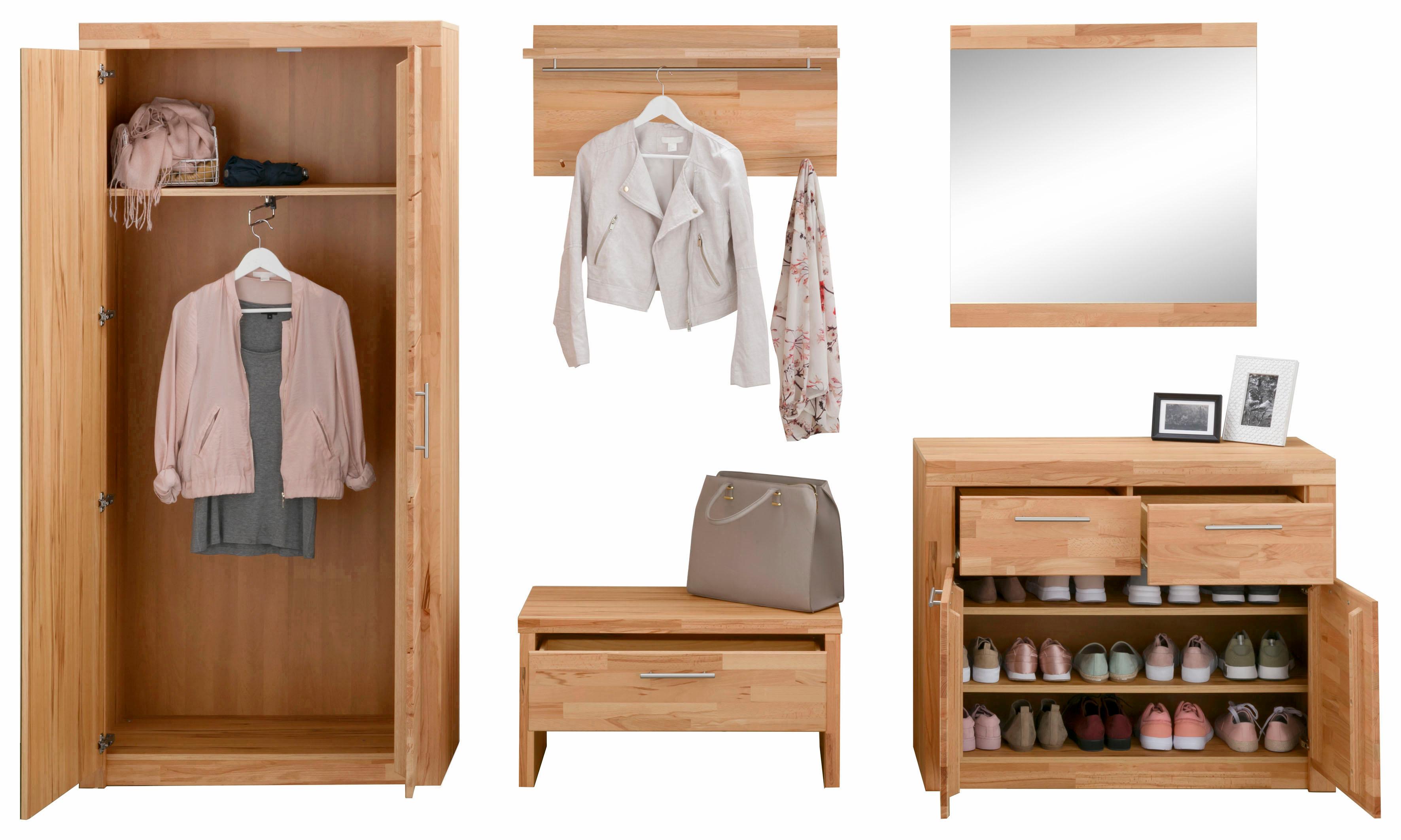 Thumbnail - VOGL Möbelfabrik Garderoben-Set "Toronto" Set, 5 Stk. tlg.