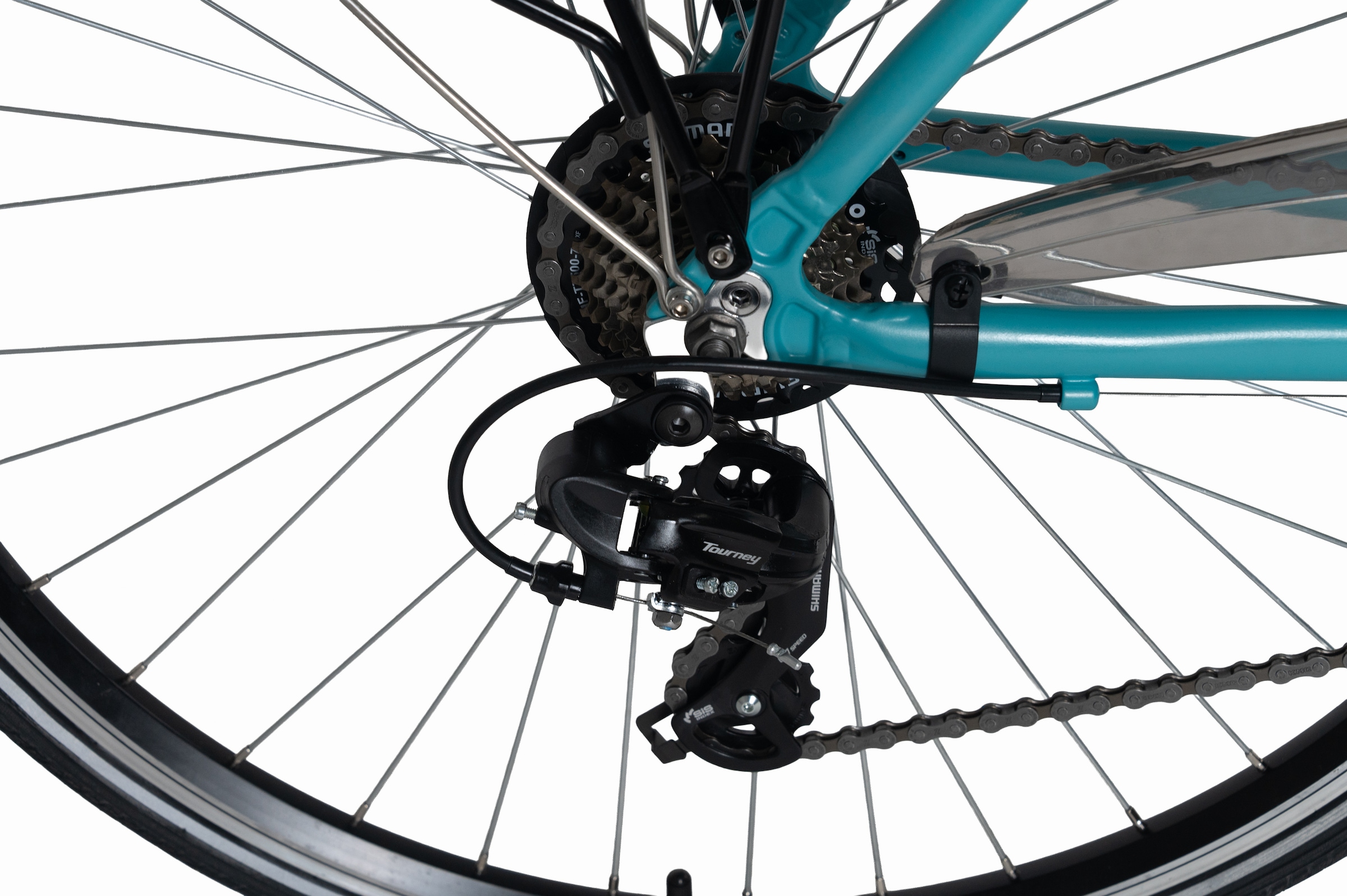 Dacapo Trekkingrad 21 Gang Shimano Tourney Schaltwerk Kettenschaltung 53, 