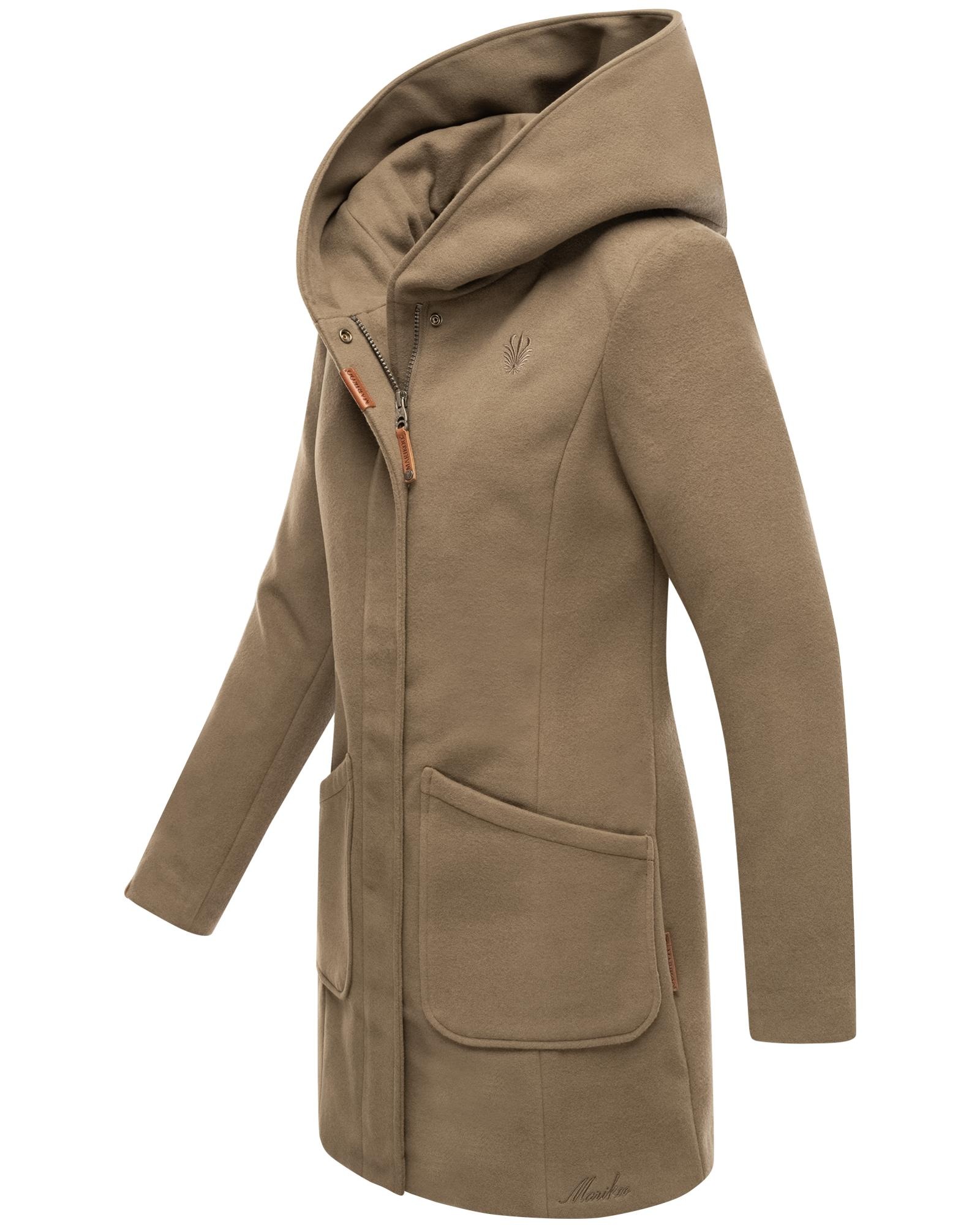 Marikoo Wintermantel "Maikoo" hochwertiger Mantel in Wollmantel-Optik mit g günstig online kaufen
