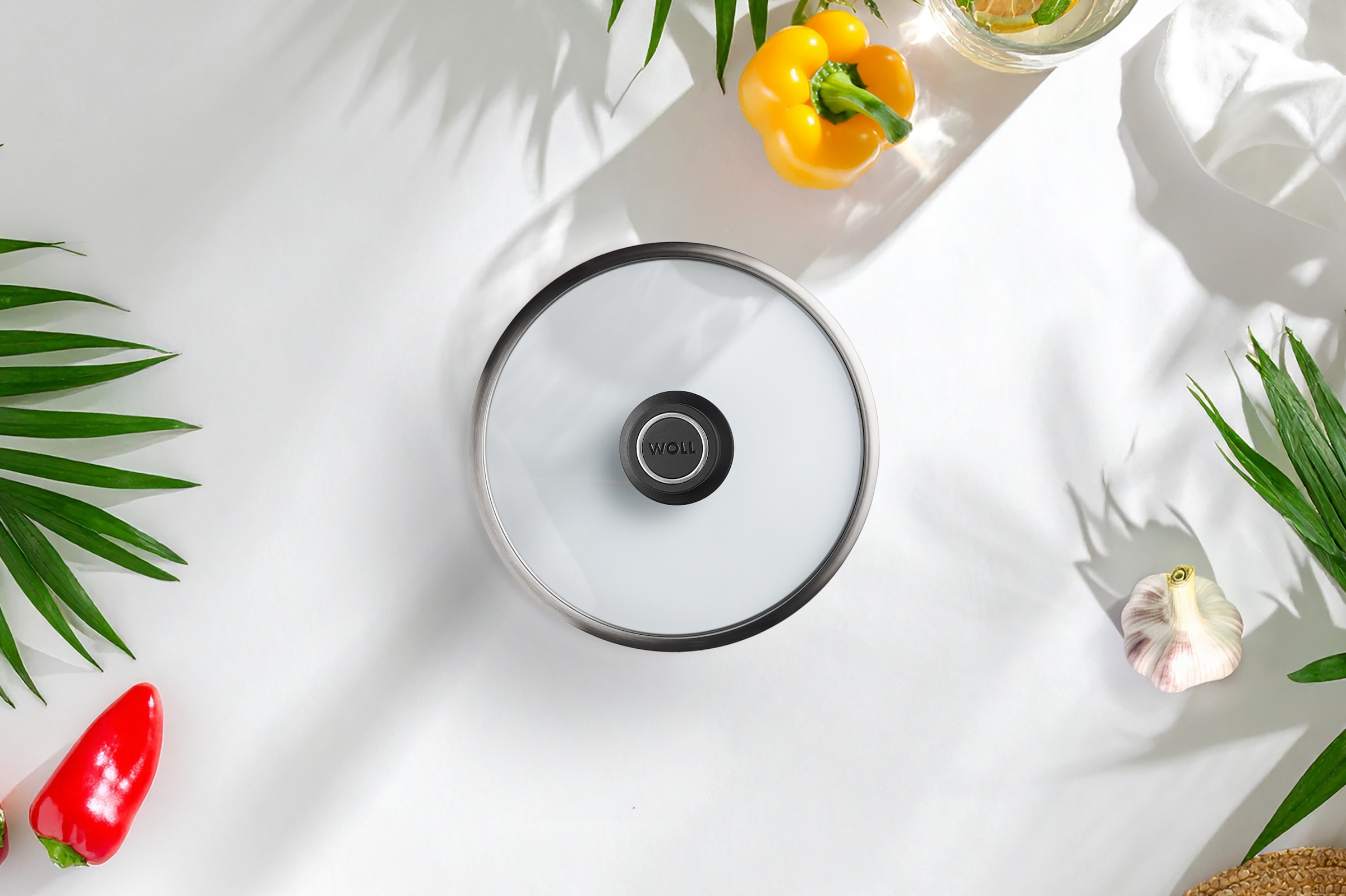 WOLL »WOLL Eco Logic Sicherheitsglasdeckel, rund« Hitzebeständig, Spülmaschinengeeignet, für Pfannen und Töpfe