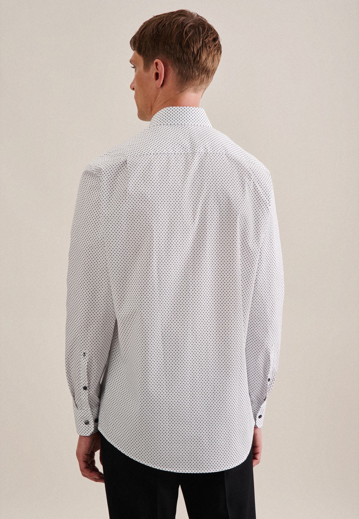 seidensticker Businesshemd "Regular" Regular 1/1 Kentkragen Paisley günstig online kaufen